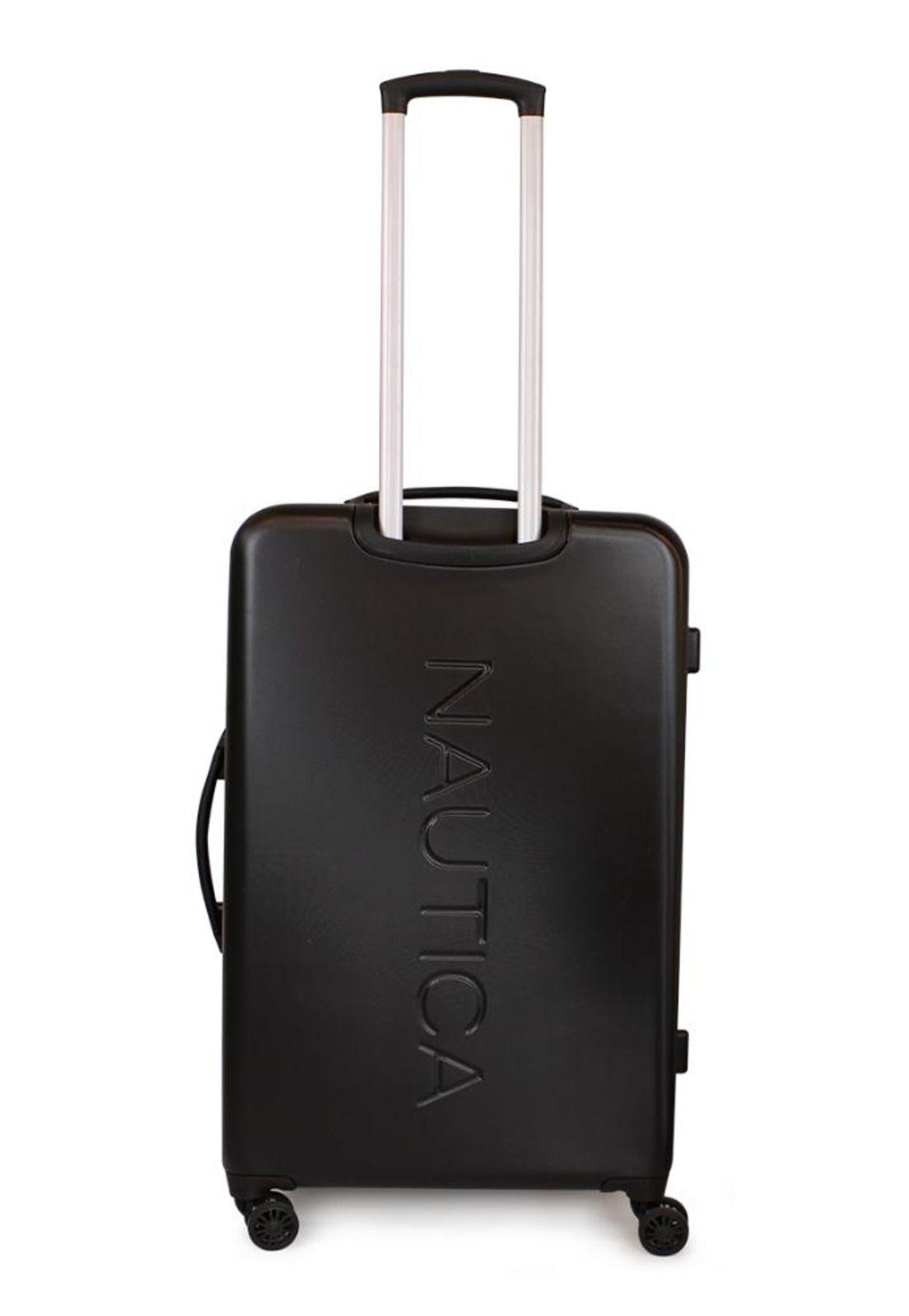 Maleta Bora Mediana 20kg roja-negra Nautica-8