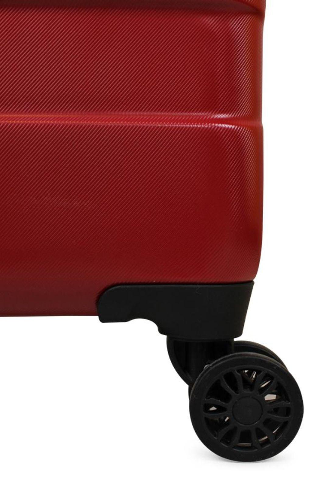 Maleta Bora Mediana 20kg roja-negra Nautica-2