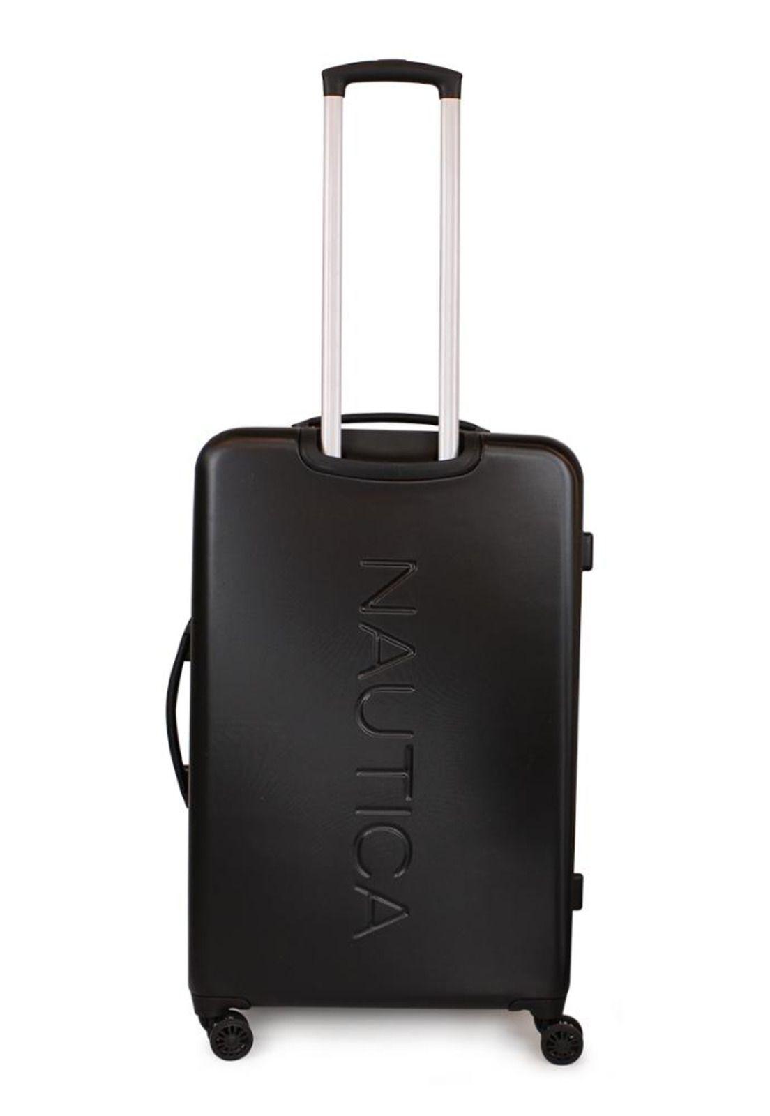 Maleta Bora Mediana 20kg roja-negra Nautica-8