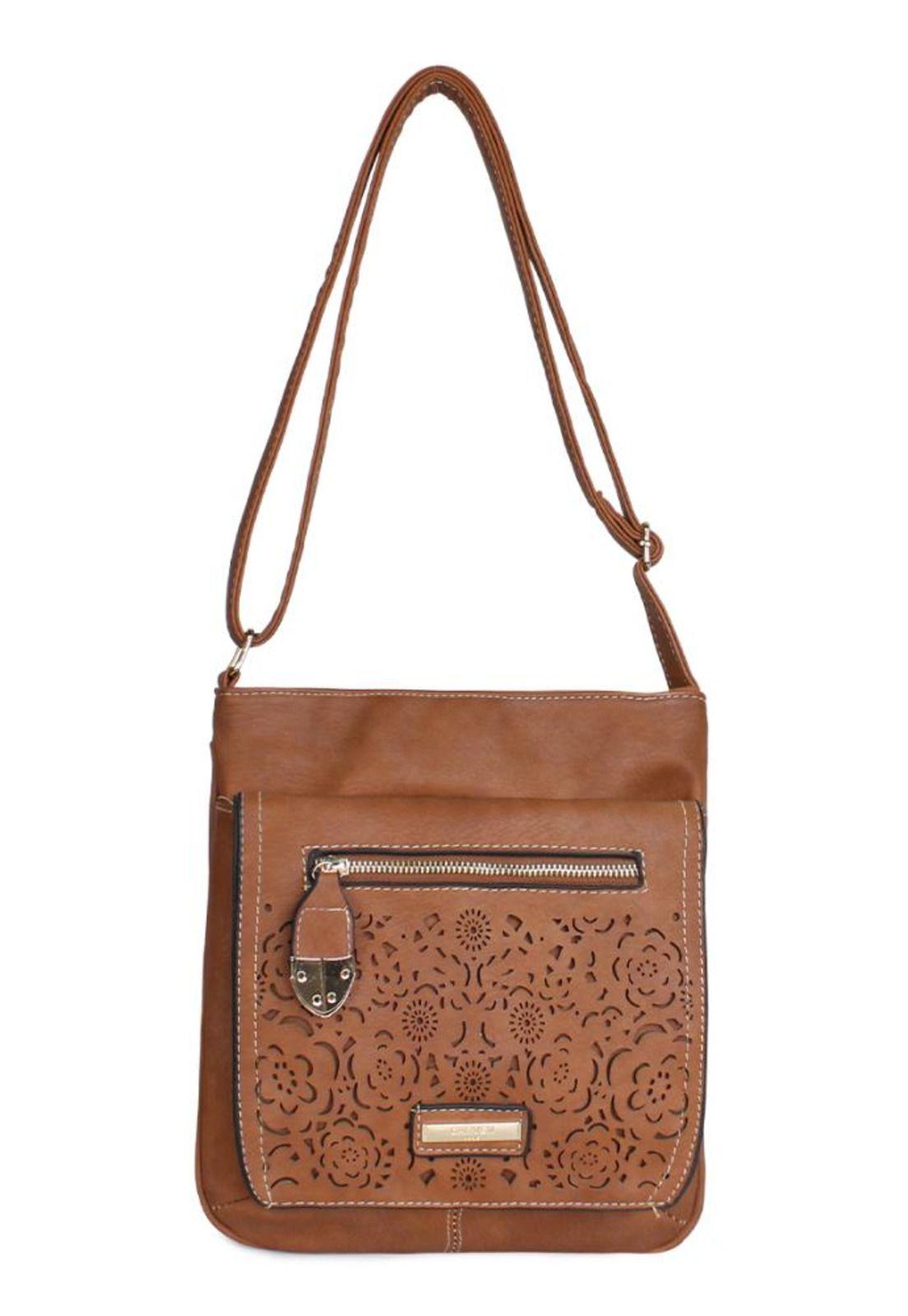 Cartera Flower café Carven-0