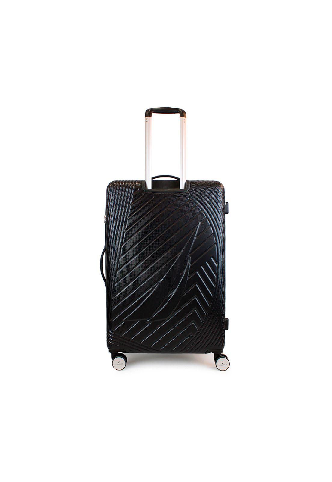 Set de 3 maletas S+M+Nautica Bahamas negra-7