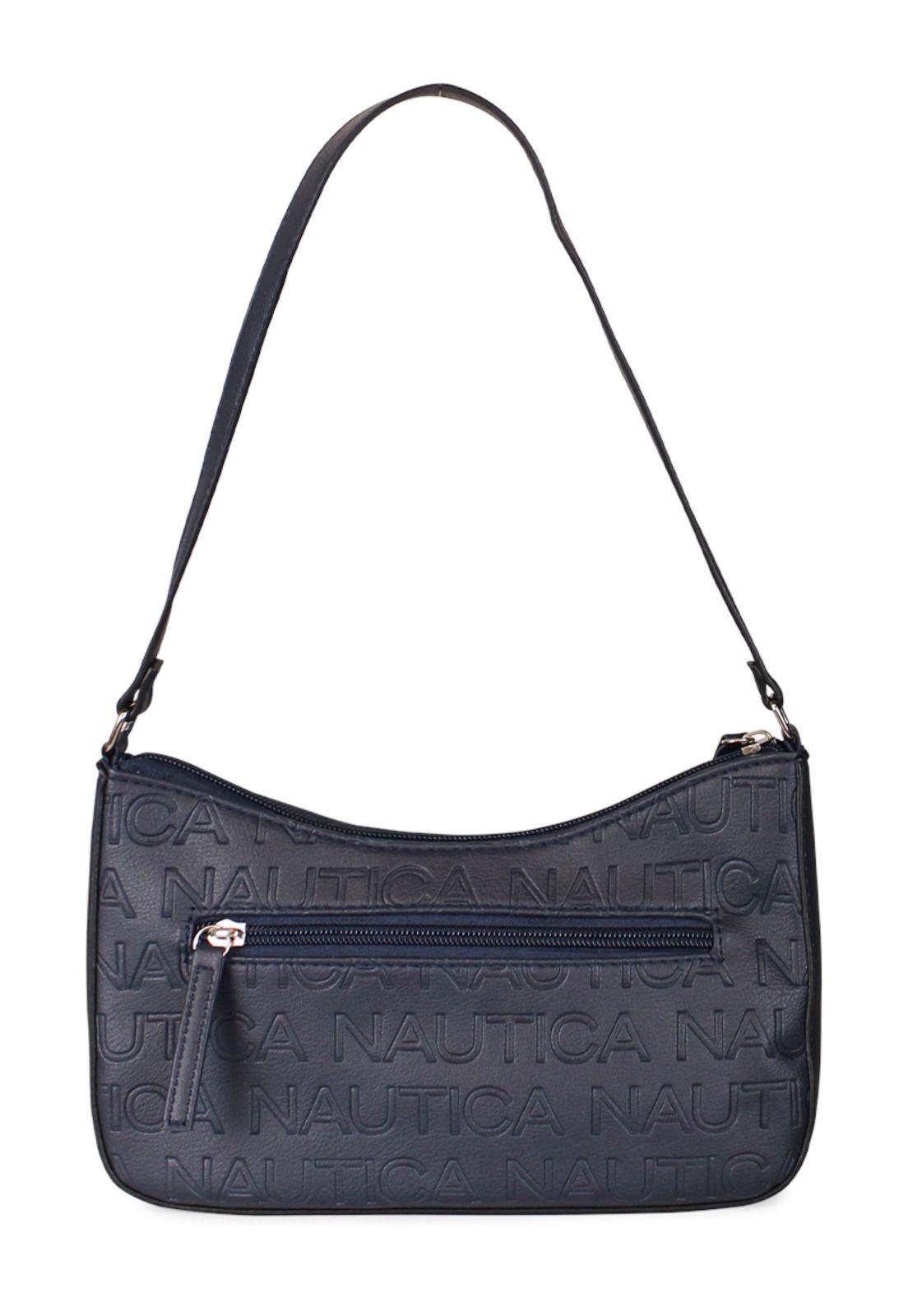 Pack de 4 Nautica Mochila + bandolera + Cartera + Bolso tipo cartera azul-2