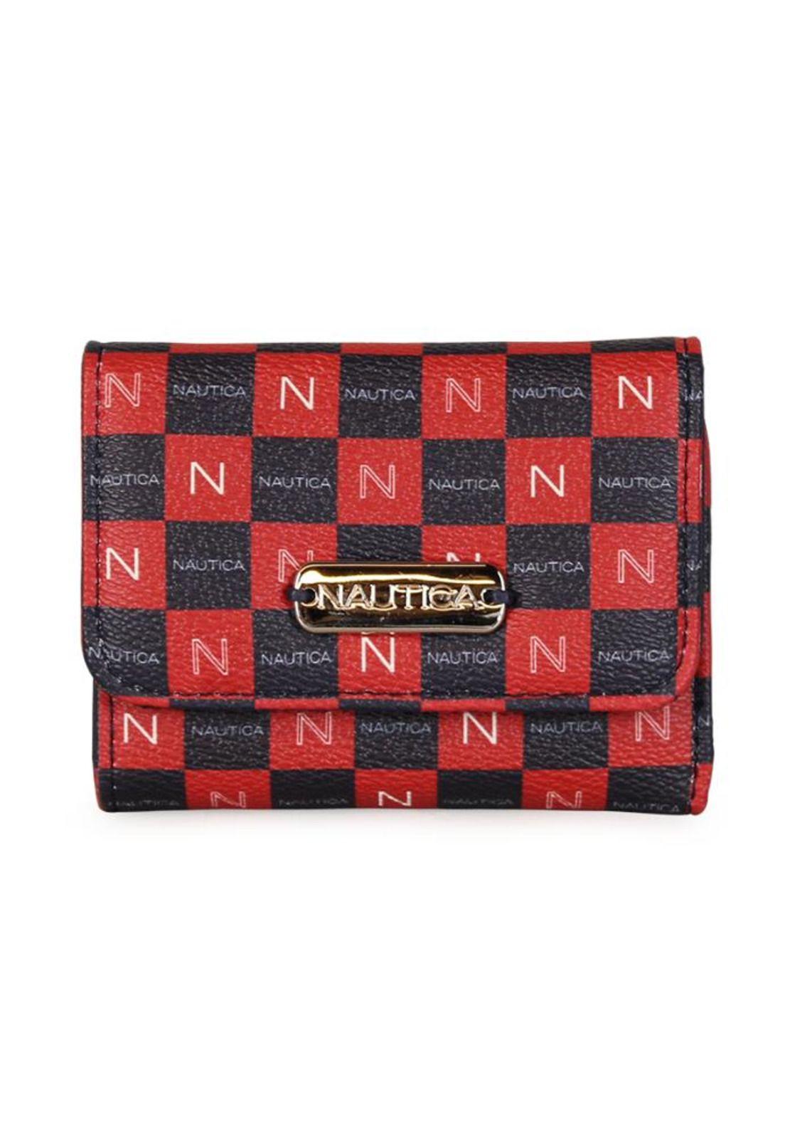 Billetera de mujer Daria roja Nautica-3