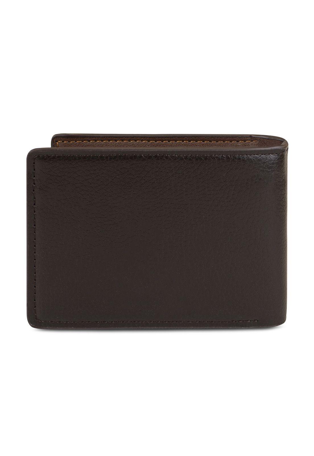 Billetera hombre Tommy café Carven Paris-4