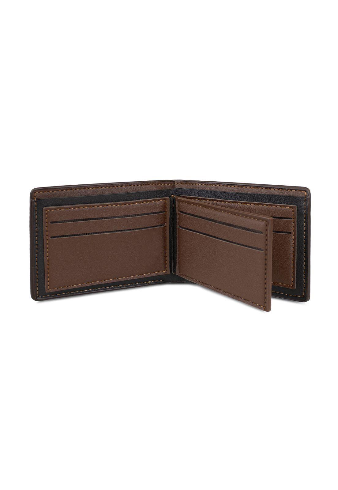 Billetera hombre Tommy café Carven Paris-5