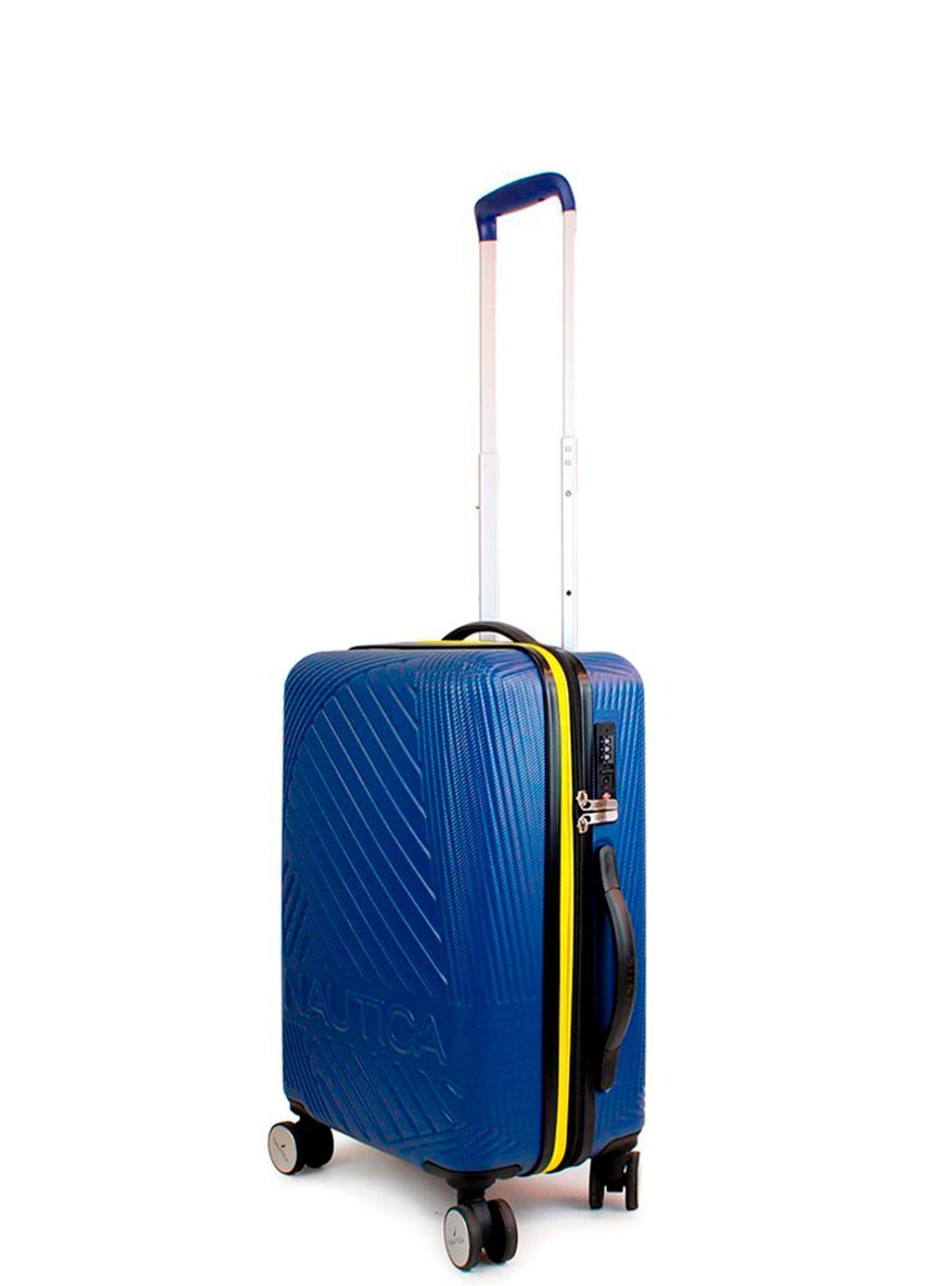 Pack 2 maletas Nautica S+M Bahamas 10kg y 20kg azul-3