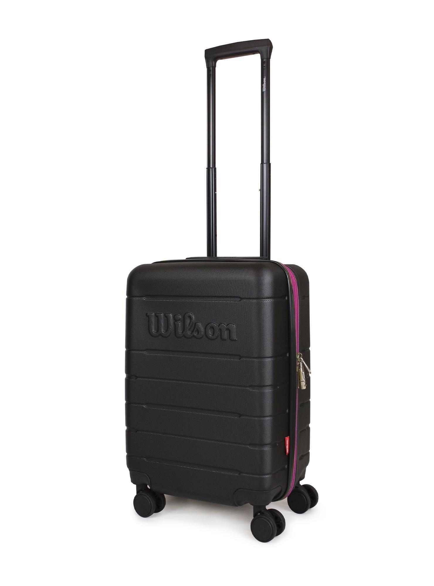 Maleta cabina S Madison Negro-Fucsia-1