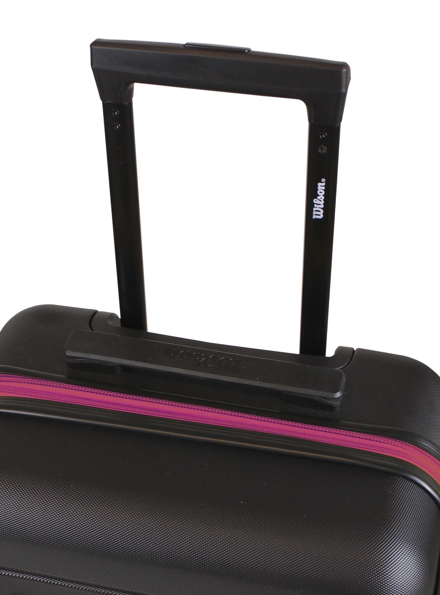 Maleta cabina S Madison Negro-Fucsia-4