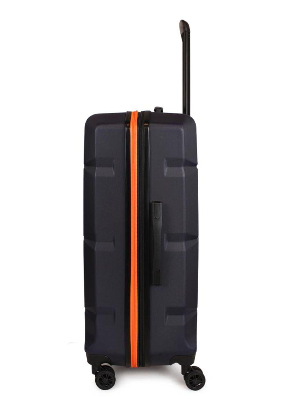 Pack 2 maletas Mediana 18kg + grande 23 kg Marine azul Nautica-7