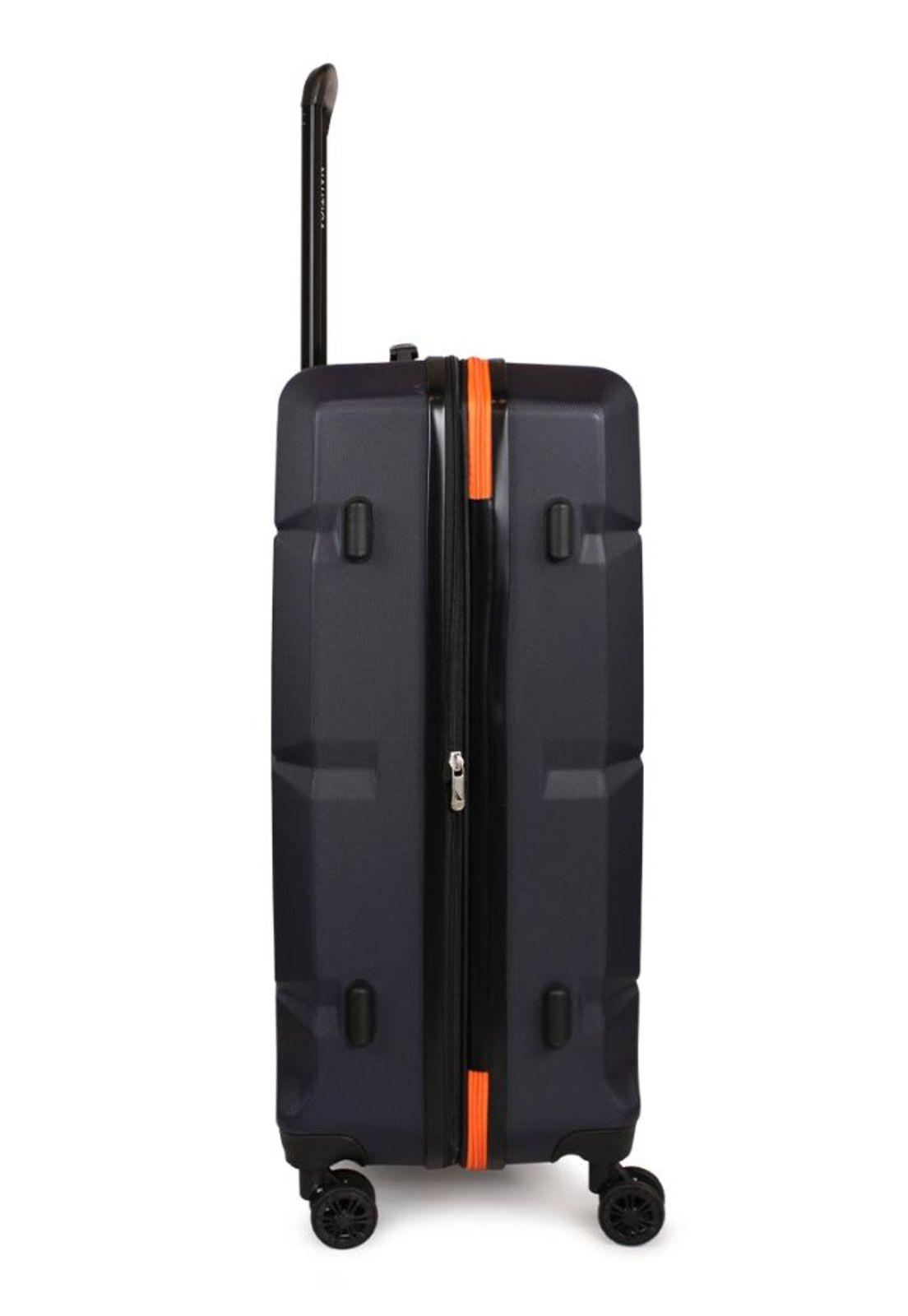 Pack 2 maletas Mediana 18kg + grande 23 kg Marine azul Nautica-8