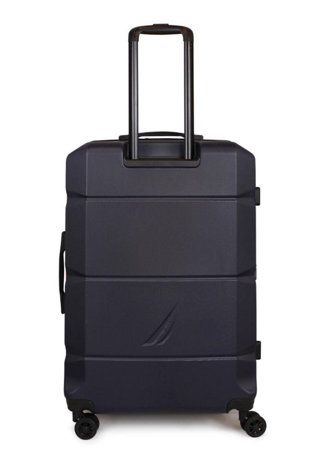 Pack 2 maletas Mediana 18kg + grande 23 kg Marine azul Nautica-9