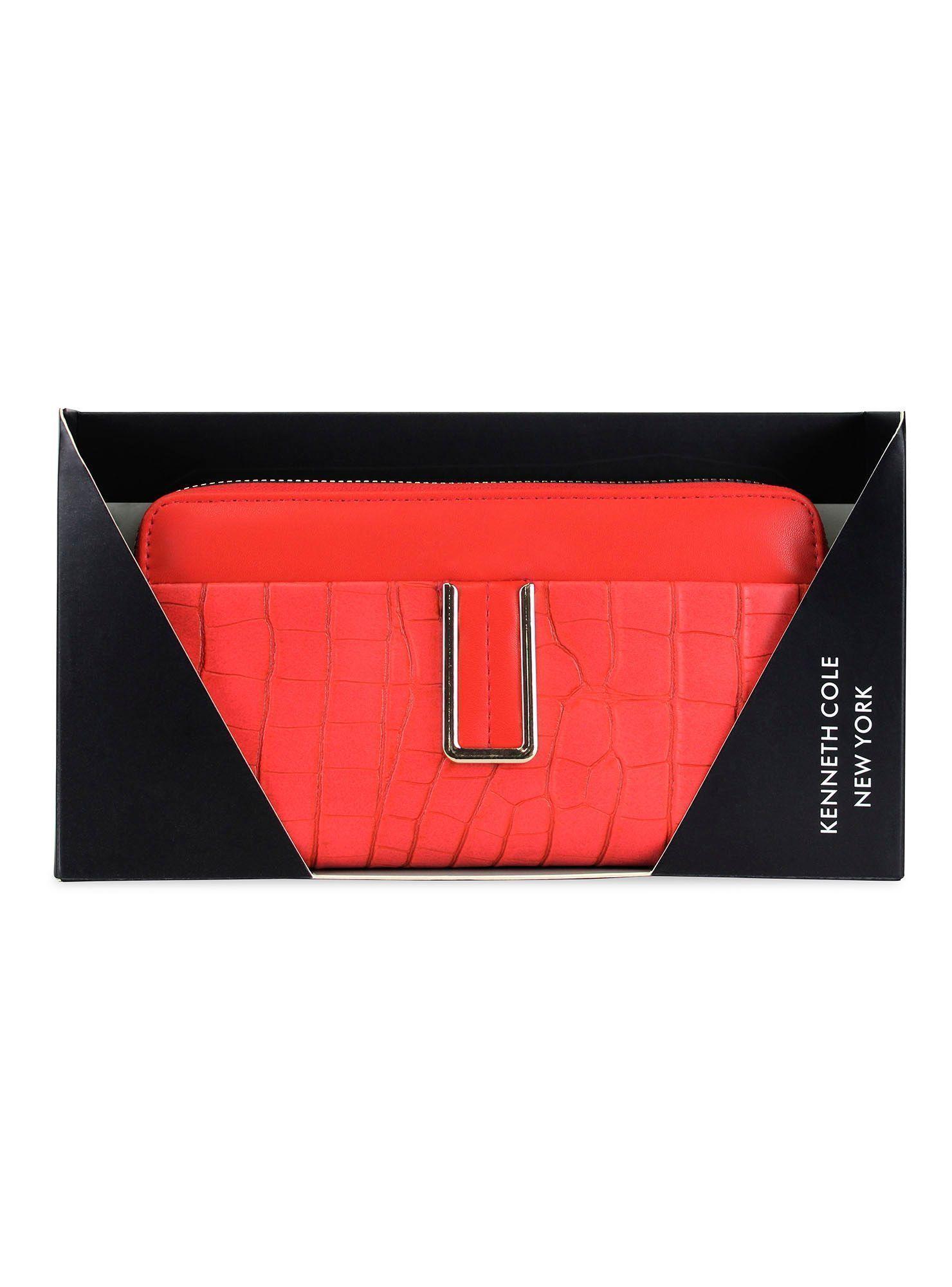 Billetera Tate Kenneth Cole Rojo-3
