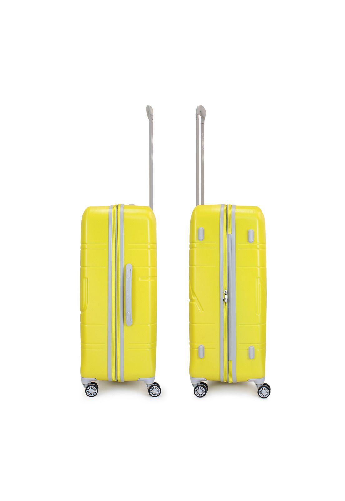 Pack 2 maletas  S+M Nautica Palermo 10k y 20k amarillo-5