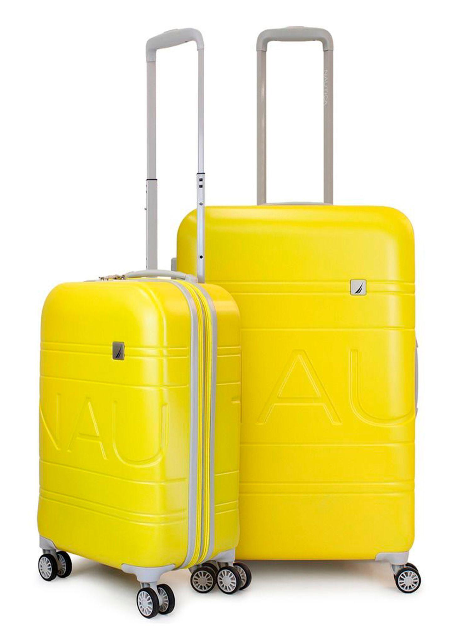 Pack 2 maletas  S+M Nautica Palermo 10k y 20k amarillo-0
