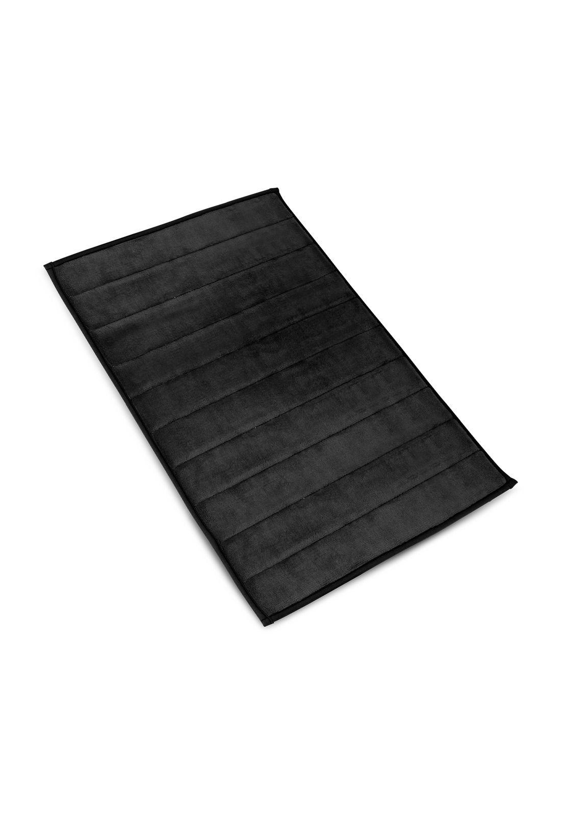 Alfombra de baño Nautica 50x80cm coralina ultra suave negro-4
