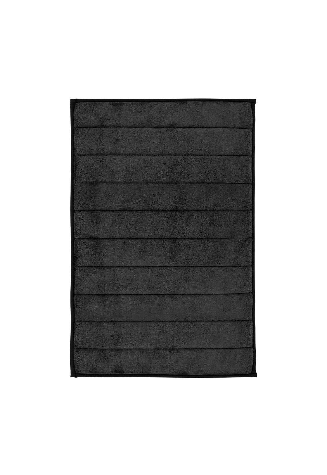 Alfombra de baño Nautica 50x80cm coralina ultra suave negro-5
