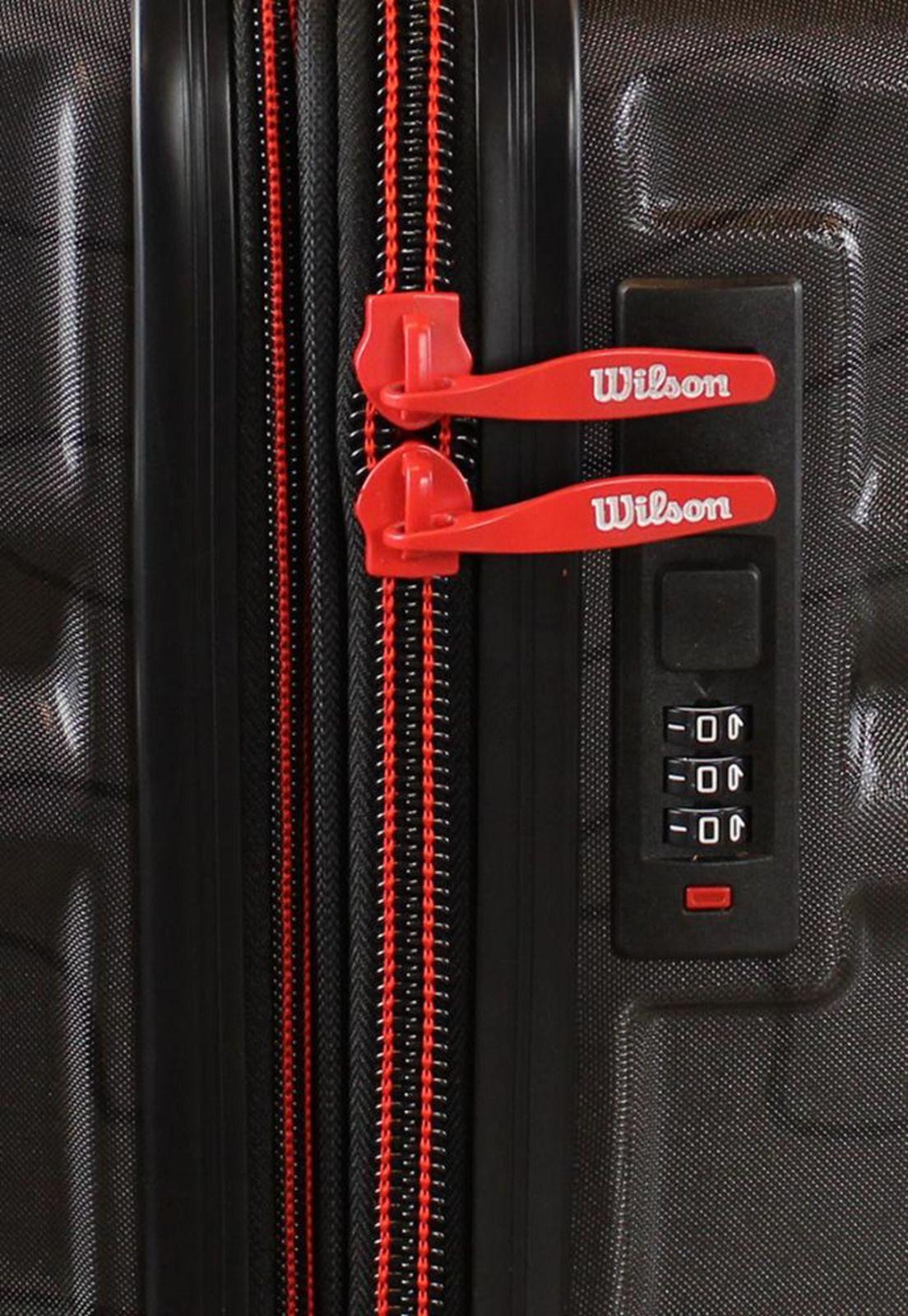 Pack 2 maletas M+L mediana y grande negra Puffa Wilson-2