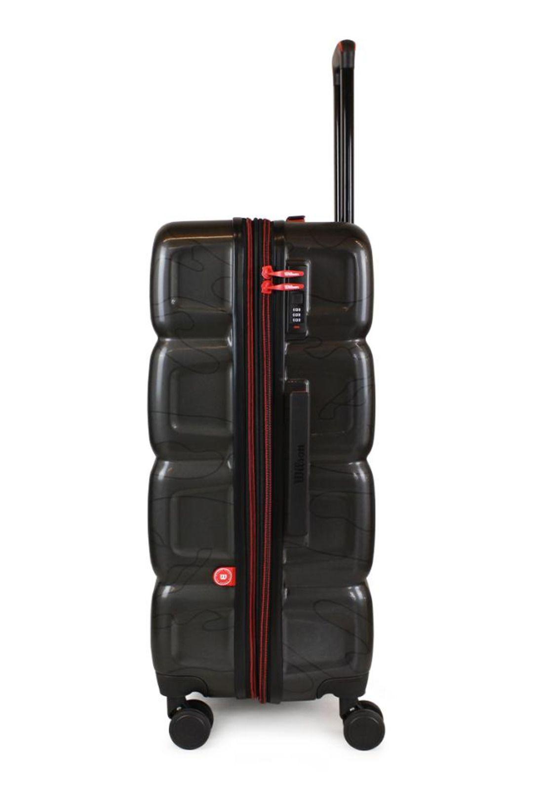 Pack 2 maletas M+L mediana y grande negra Puffa Wilson-7