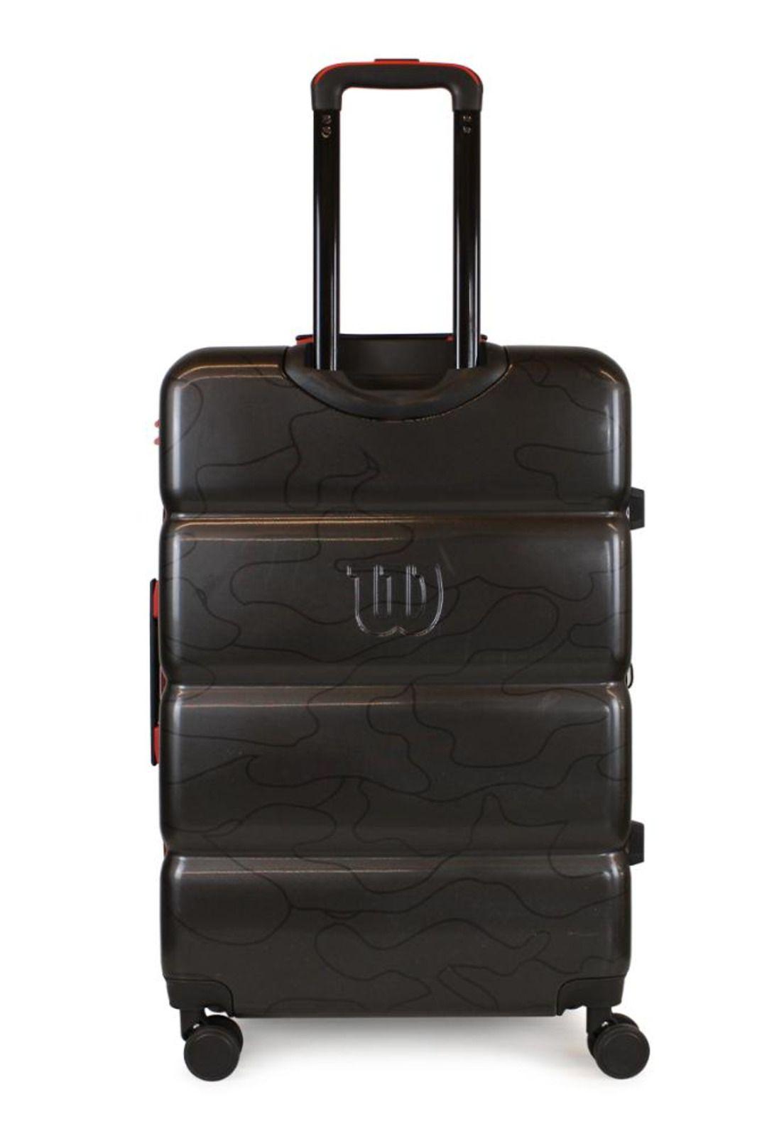 Pack 2 maletas M+L mediana y grande negra Puffa Wilson-9