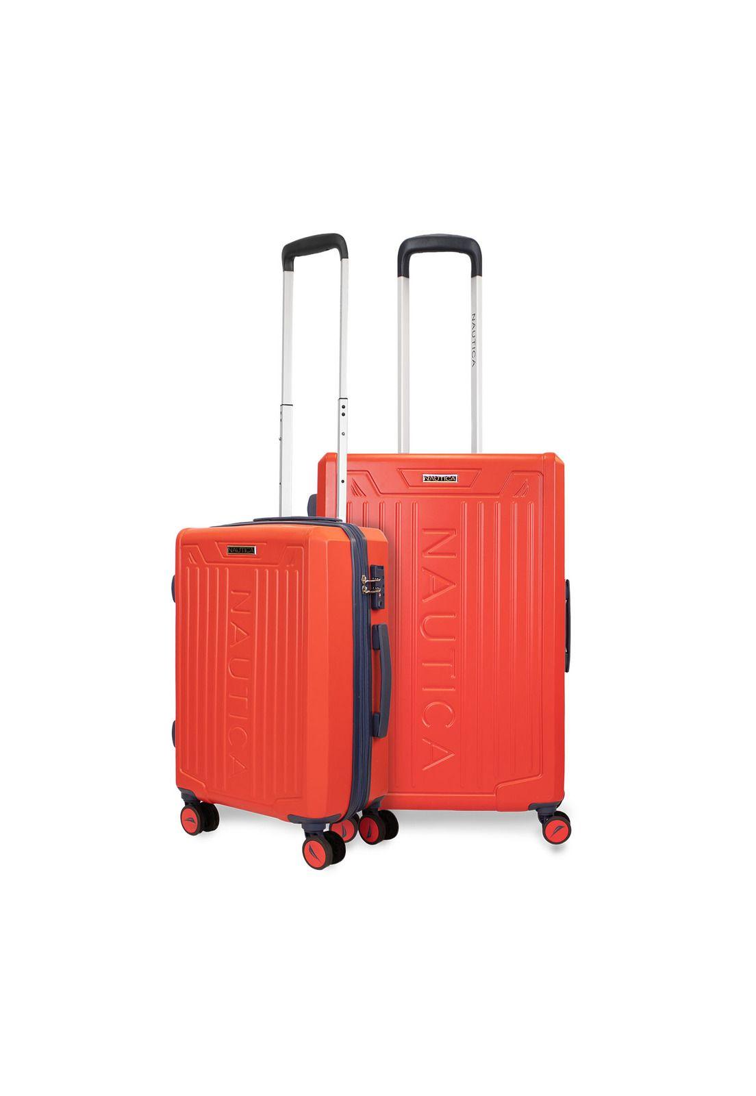 Pack 2 maletas Copper Nautica cabina 10k y mediana 20k naranja-0