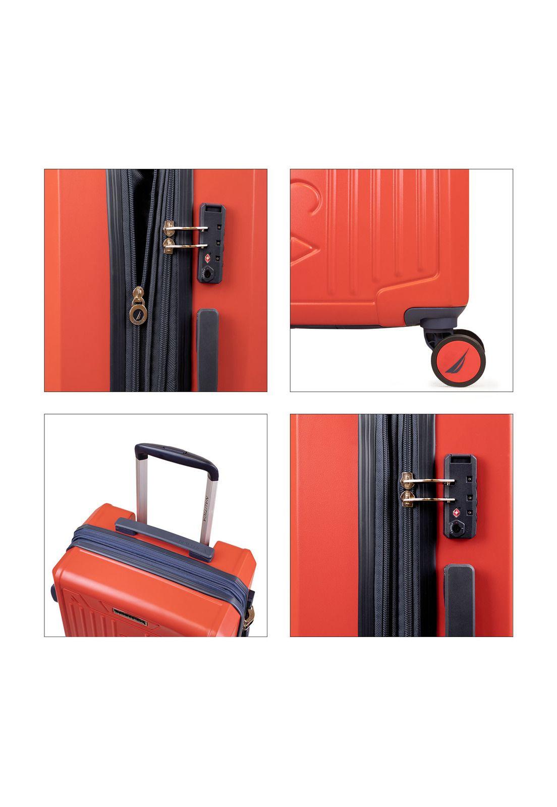 Pack 2 maletas Copper Nautica cabina 10k y mediana 20k naranja-5