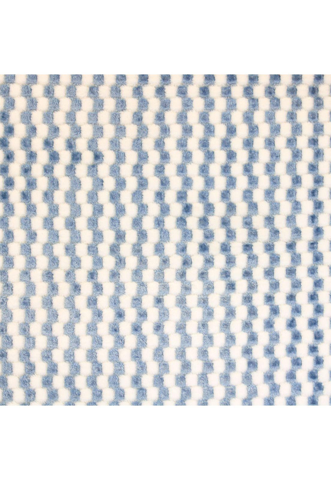 Alfombra de Baño Nautica Home Memory Foam 50x80 cm con diseño a cuadros-3