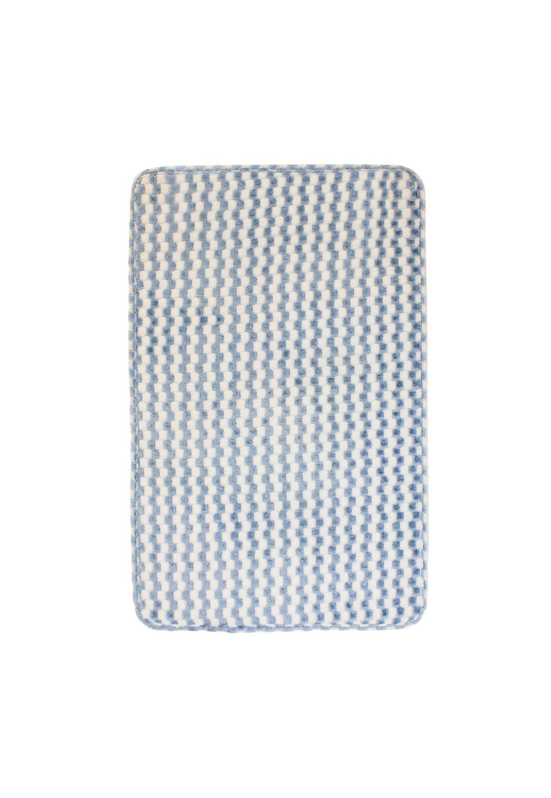 Alfombra de Baño Nautica Home Memory Foam 50x80 cm con diseño a cuadros-5