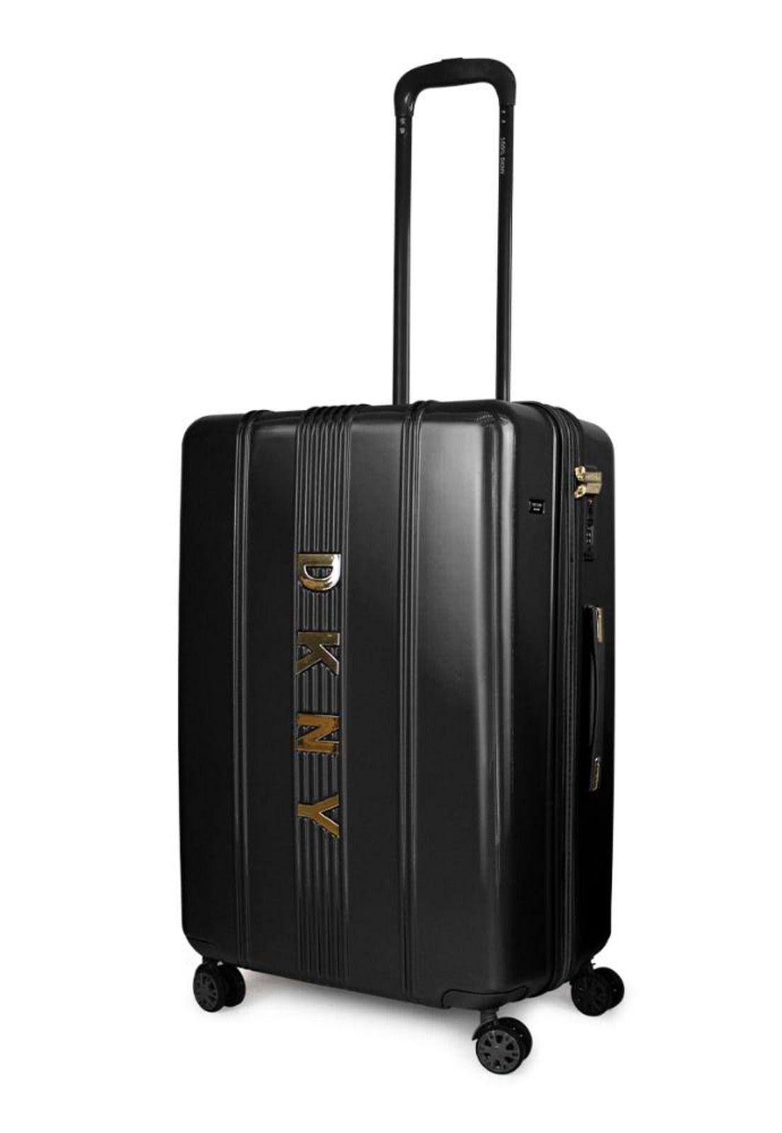 Maleta Donna Karan mediana Elite 20kg negra DKNY-6