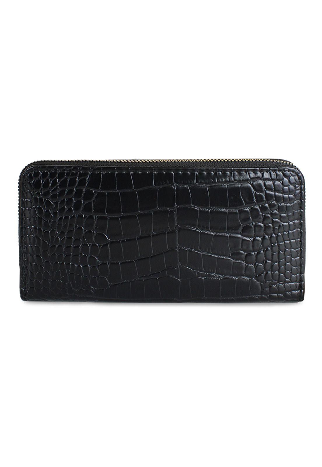 Billetera mujer Sofia negra Carven Paris-2