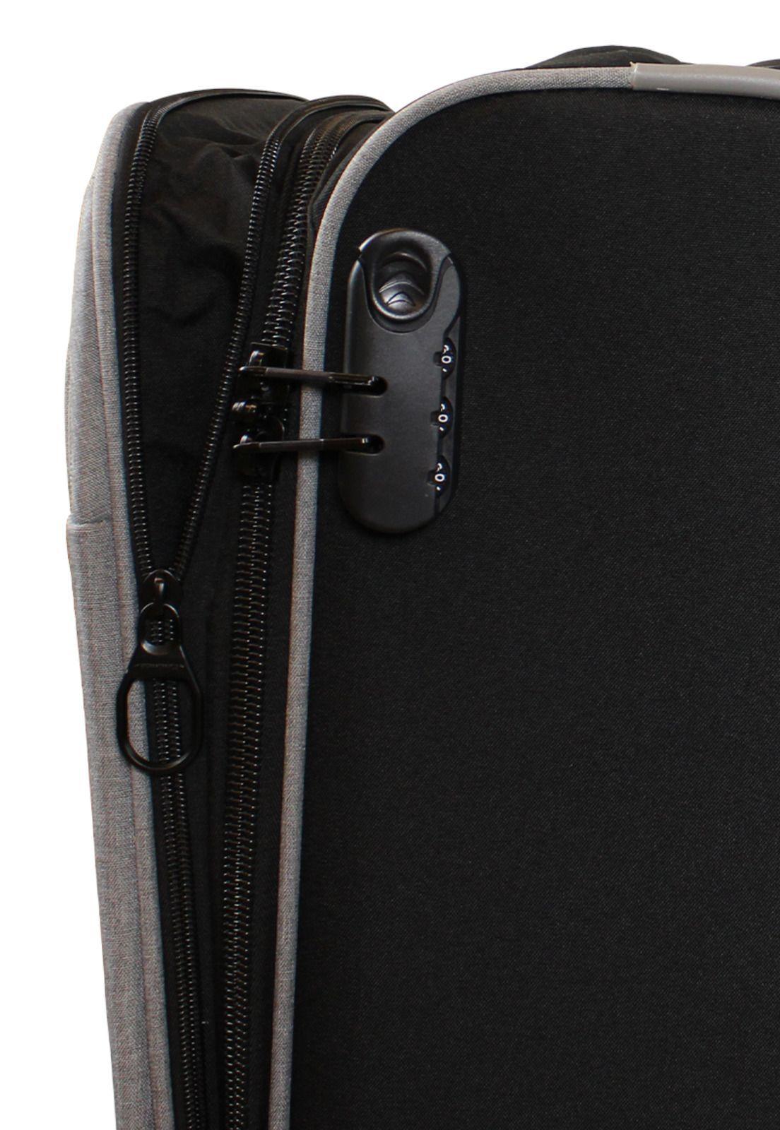 Maleta blanda de tela Wilson S cabina 10k Sporting negra-3