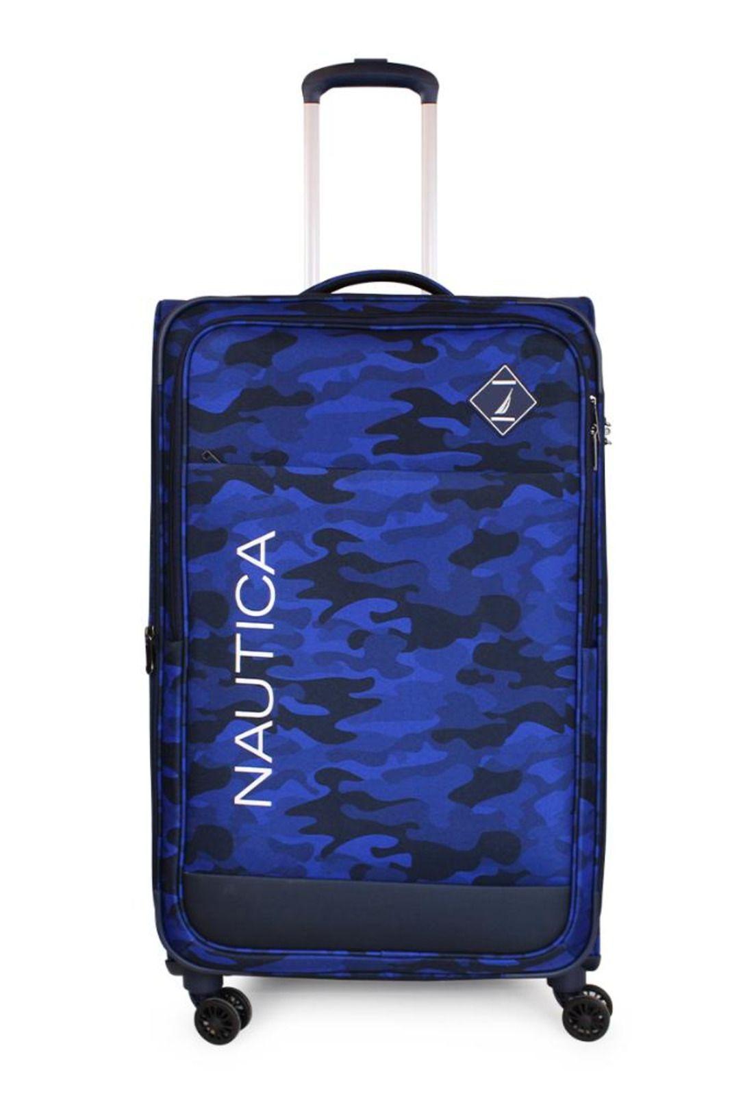 Pack 2 maletas blandas de tela M+L Barham azul Nautica-5