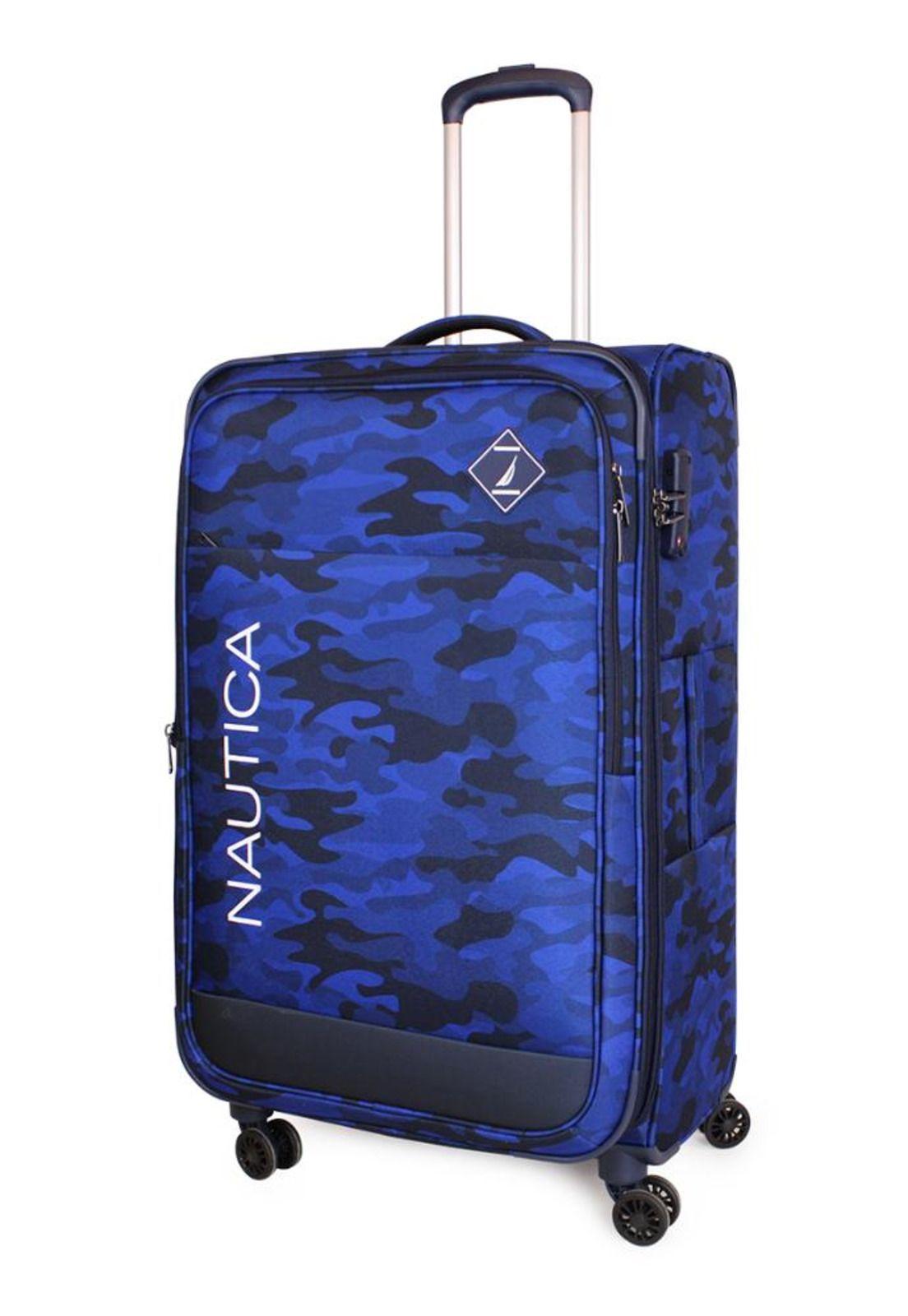 Pack 2 maletas blandas de tela M+L Barham azul Nautica-6
