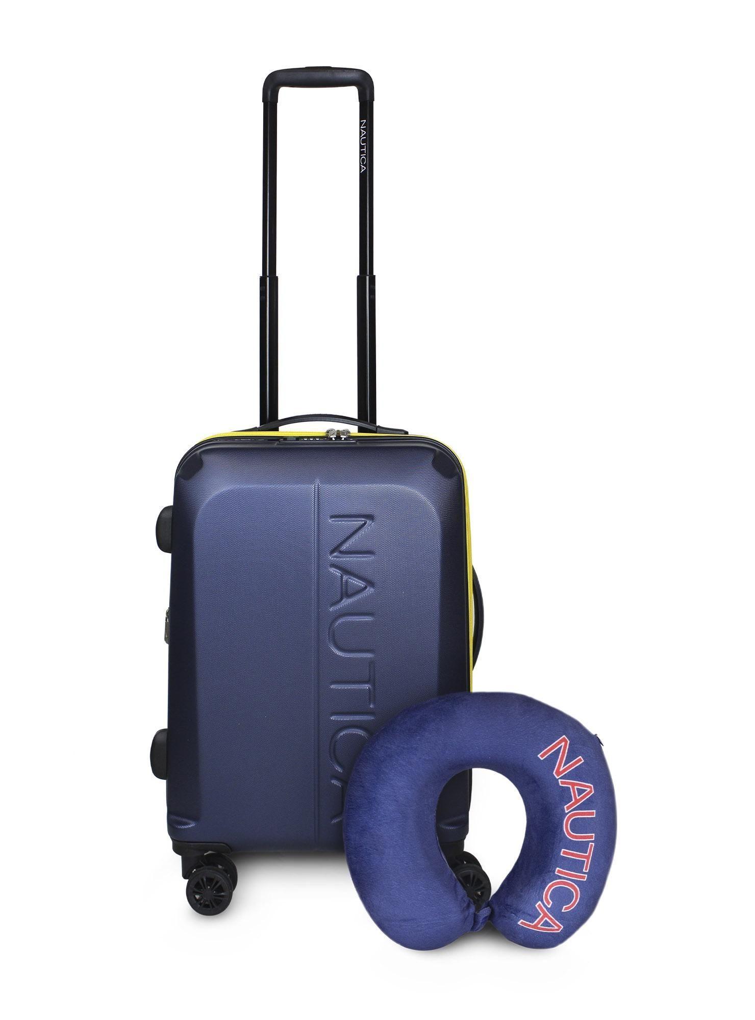 Maleta cabina S Vesper Azul +Cojín Cervical Azul-0