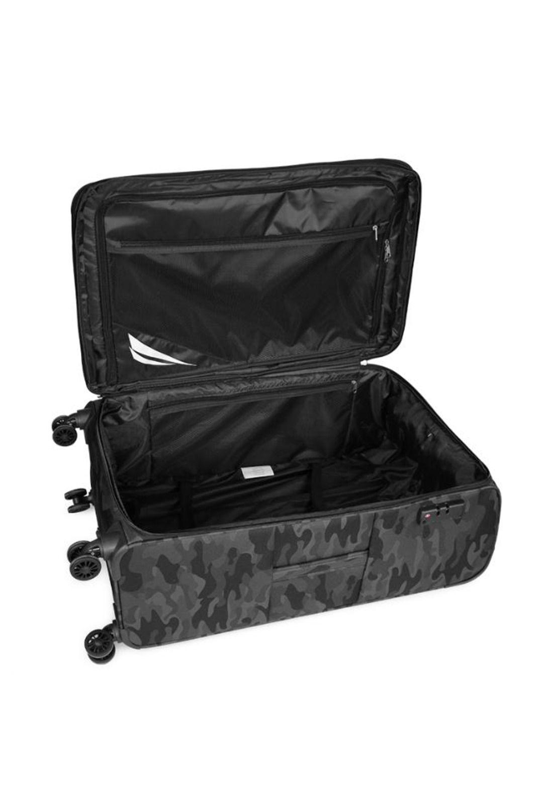 Set 3 maletas blandas de tela Barham S+M+L negra Nautica-1