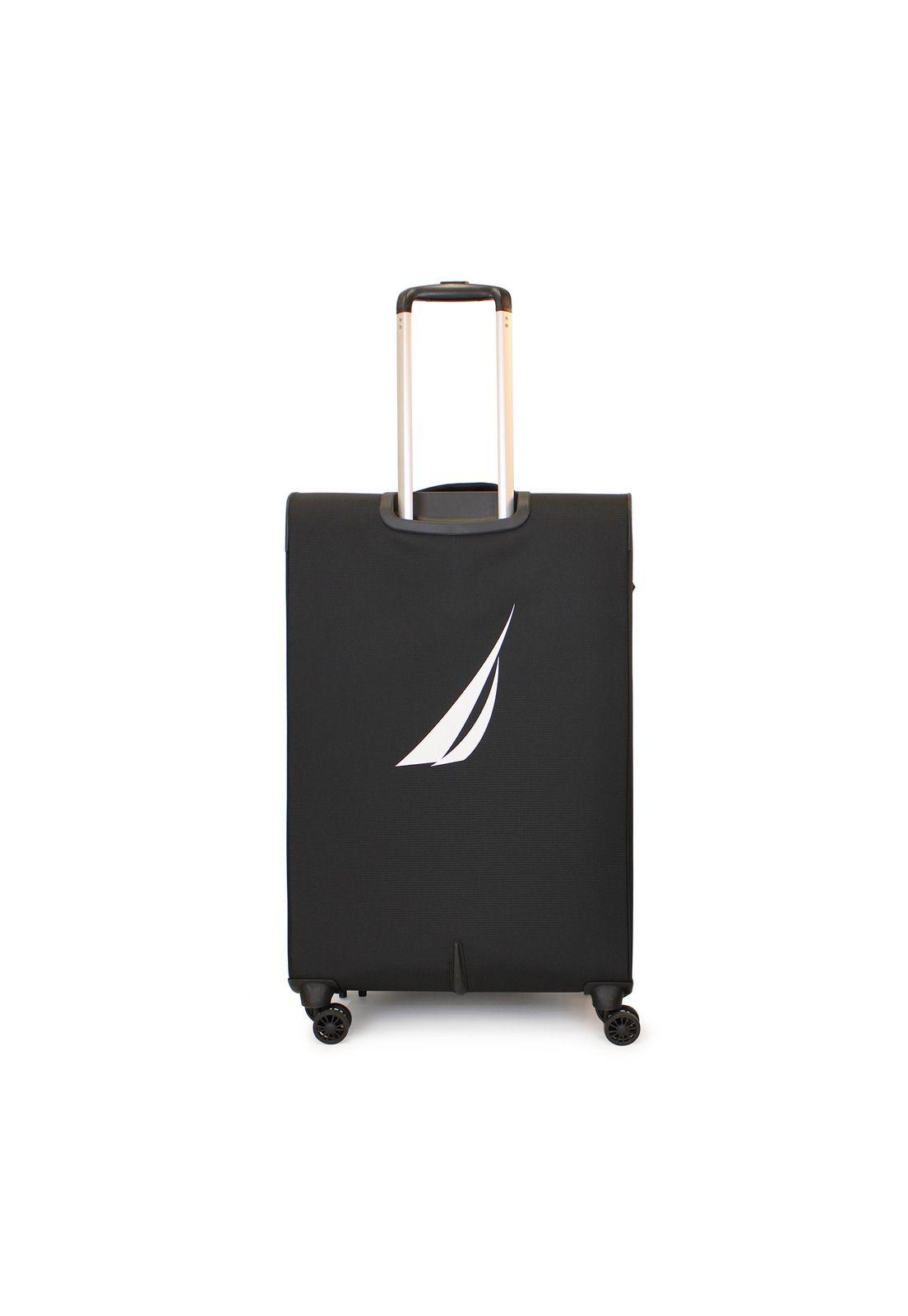 Pack 2 maletas de tela M+L Nautica Lisboa 20k y 23k negra-7