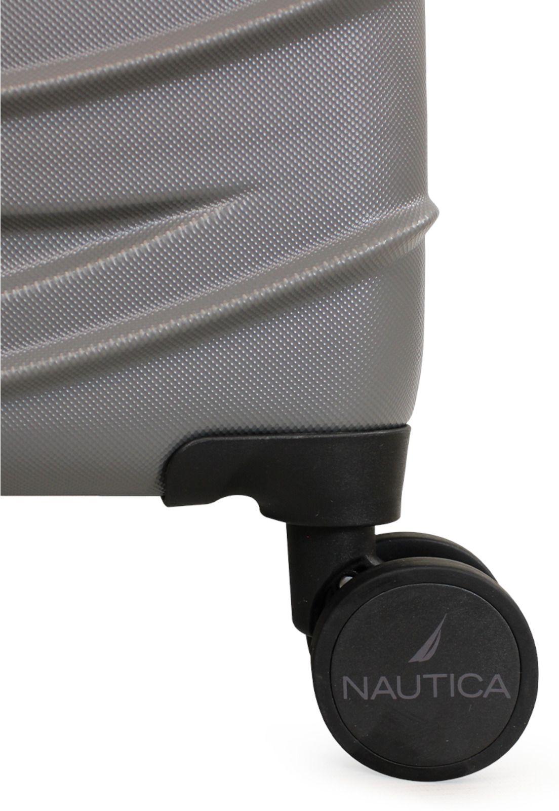 Pack 2 maletas S+M Mónaco de 10 y 20kg gris Nautica-3
