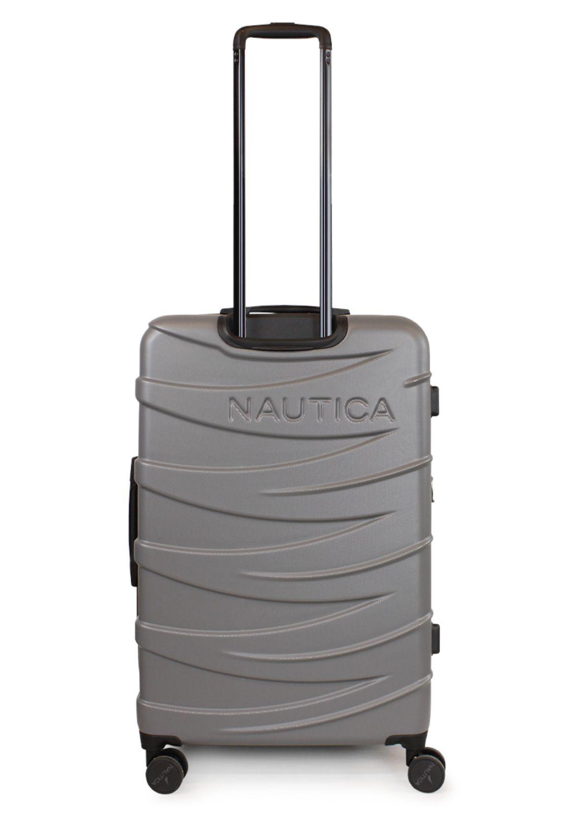 Pack 2 maletas S+M Mónaco de 10 y 20kg gris Nautica-8