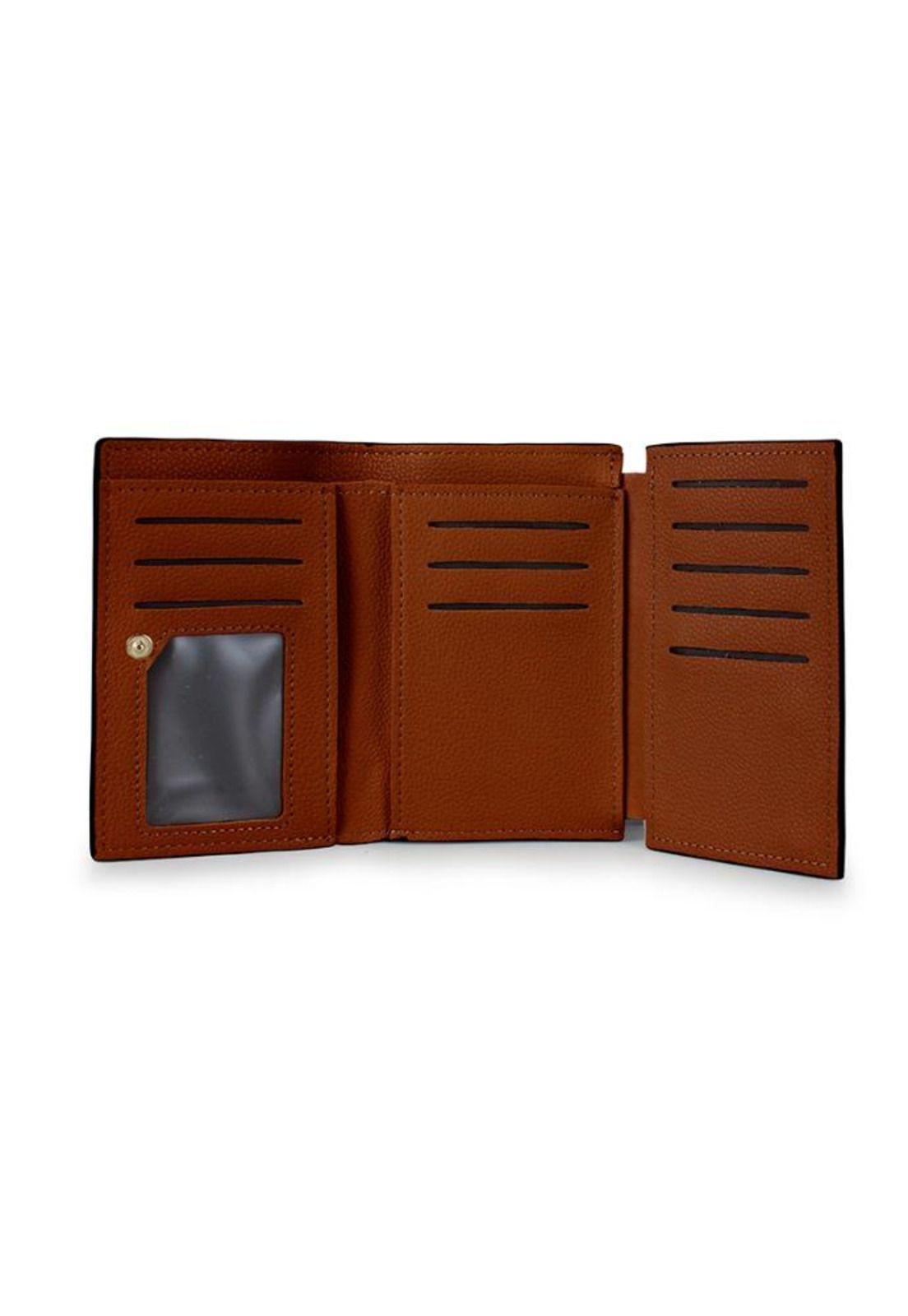 Billetera mujer Adara brown Carven-2
