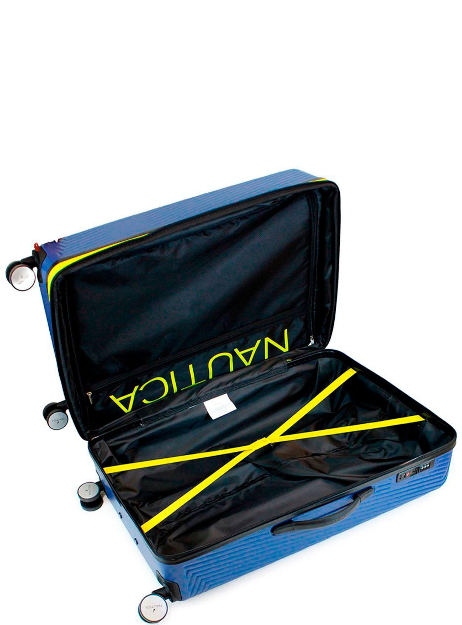 Set de 3 maletas S+M+L Nautica Bahamas azul-1