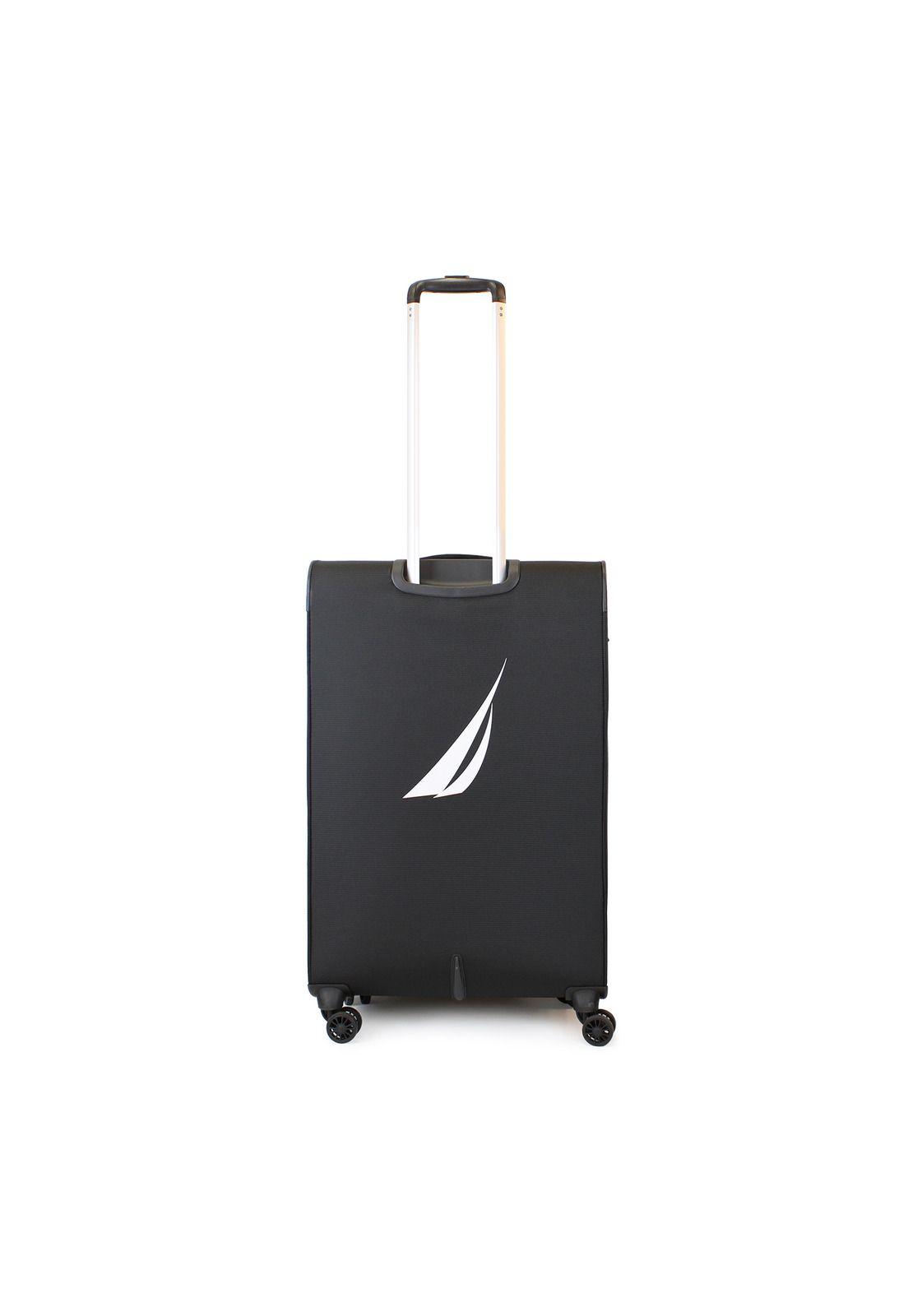 Maleta de tela mediana Nautica Marbella 20kg negra-7