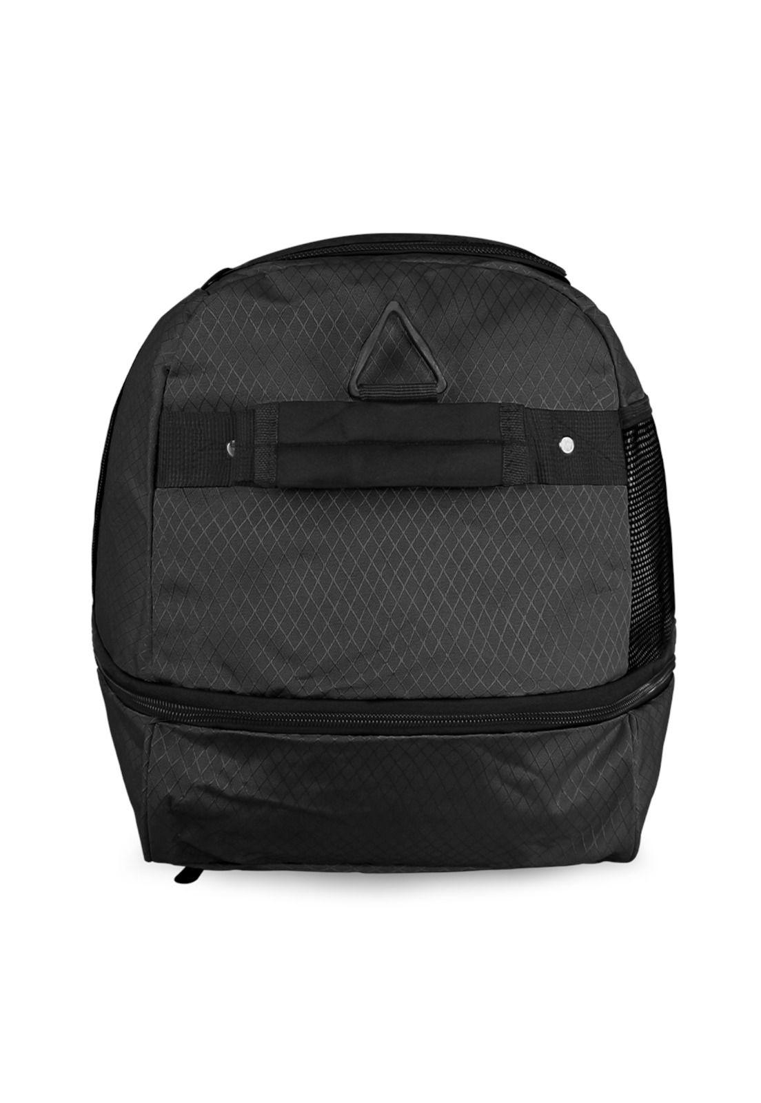 Bolso tipo Mochila con ruedas + Candado Challenger negro-7