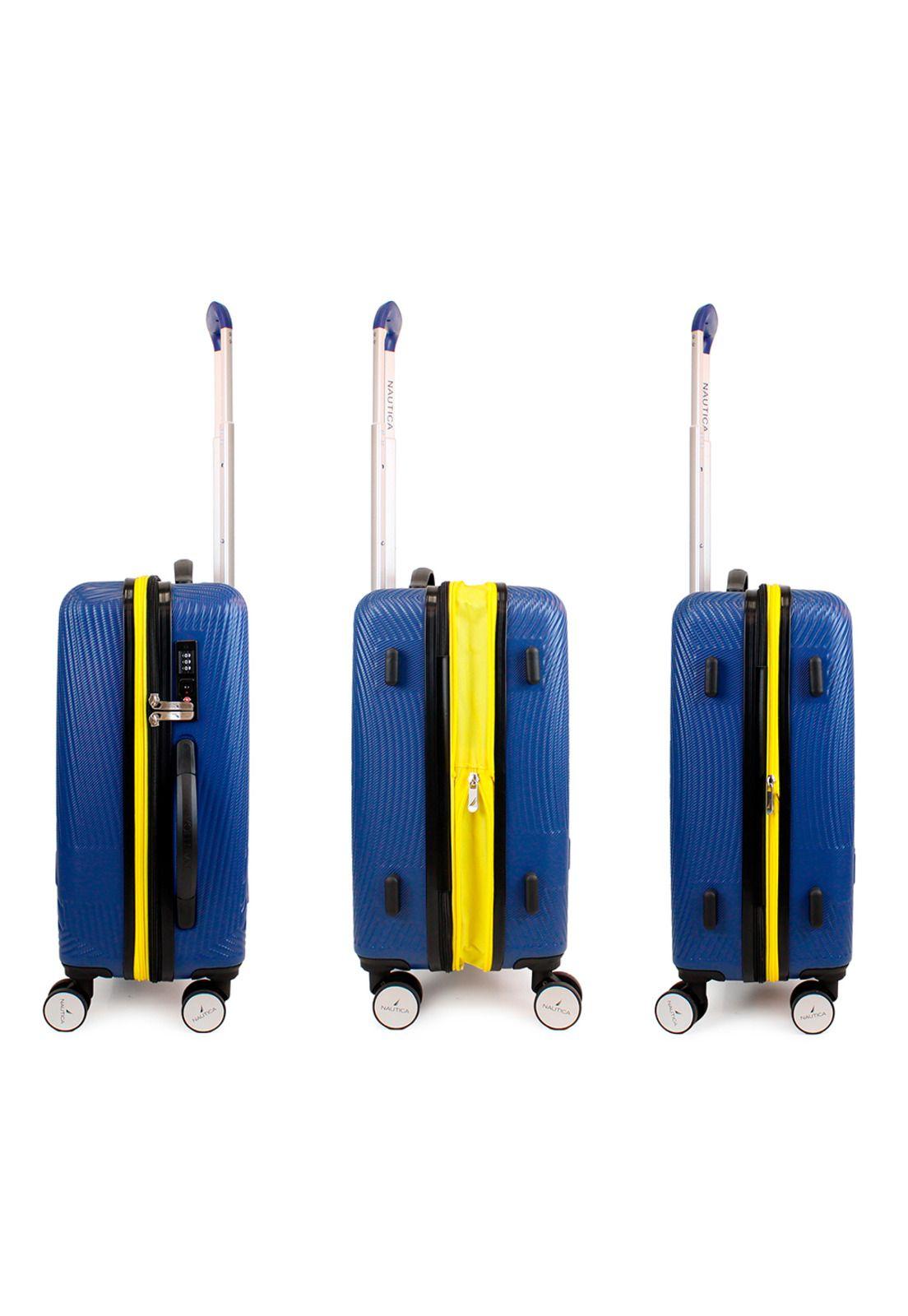 Maleta de cabina Nautica S 10kg Bahamas azul-6