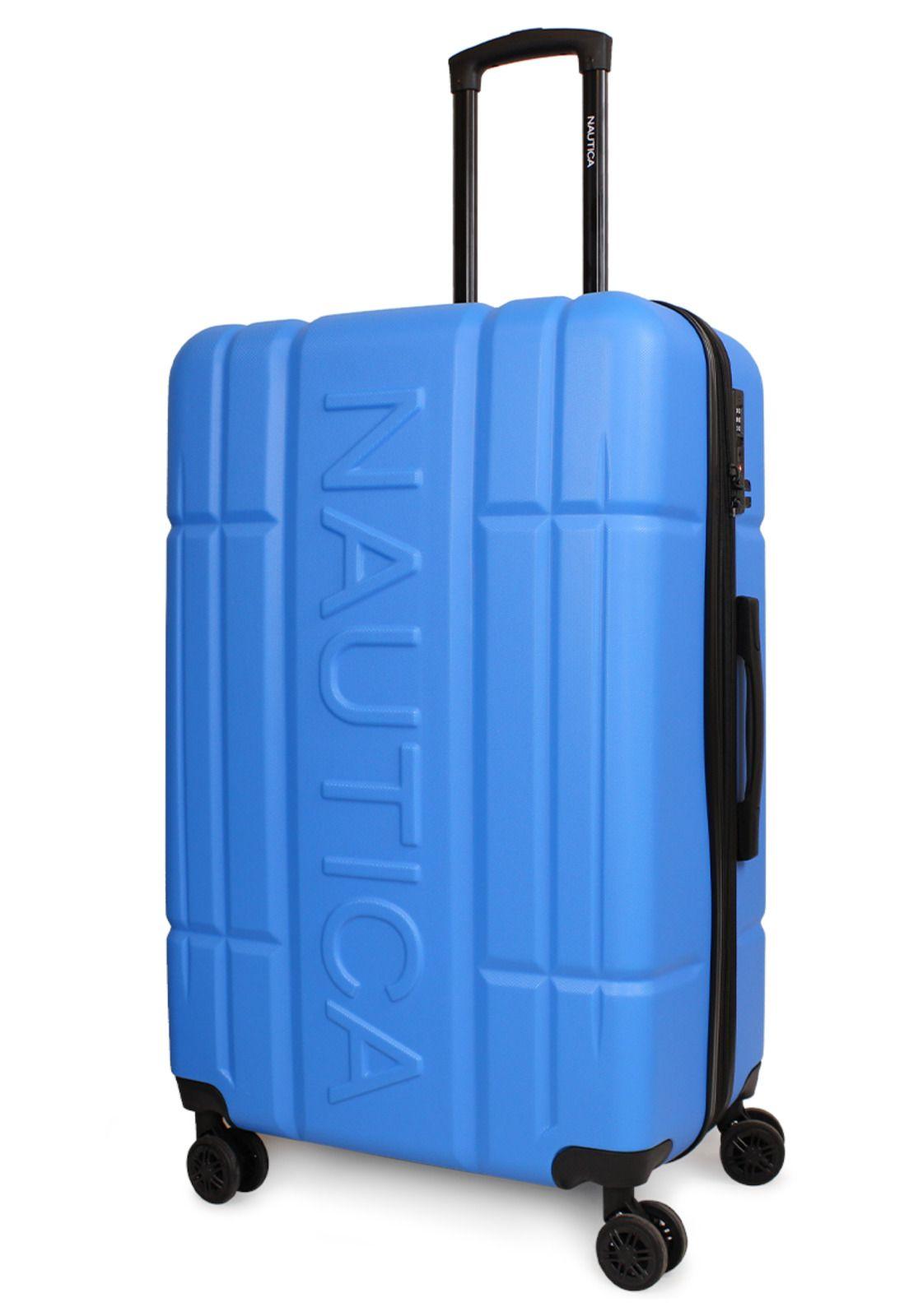 Pack 2 maletas M+L Amsterdam de 20 y 23kg celeste Nautica-4
