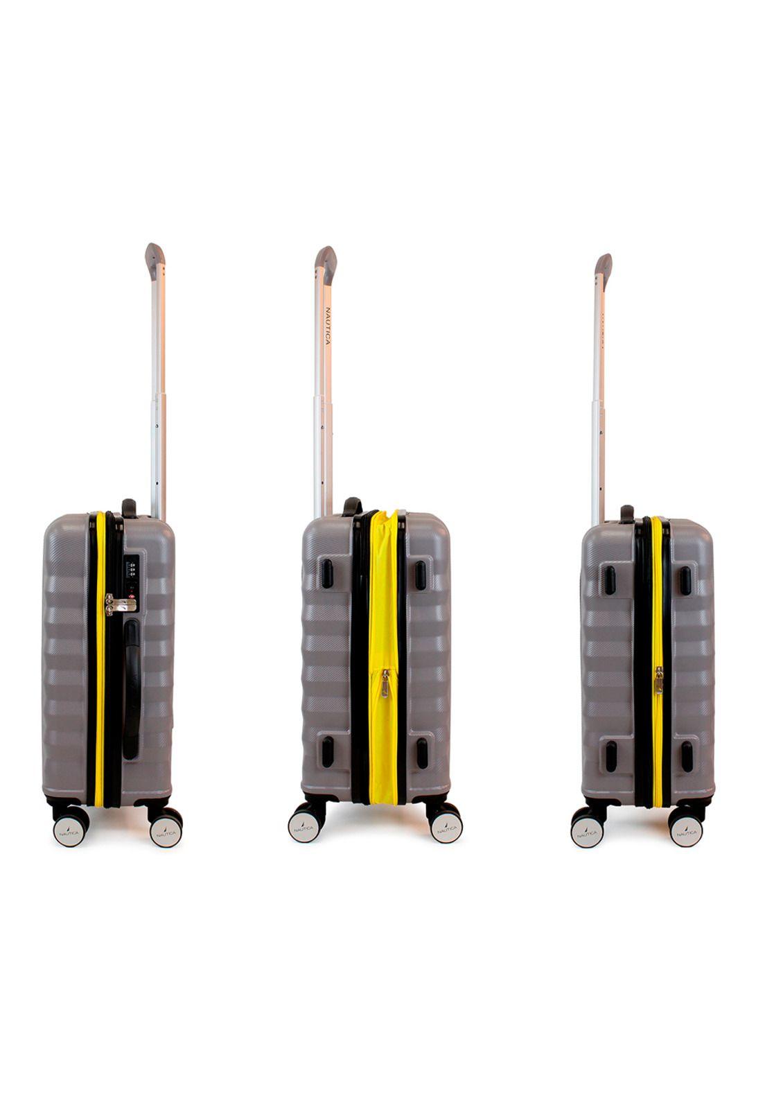 Maleta de cabina Nautica S 10kg Polonia gris-6