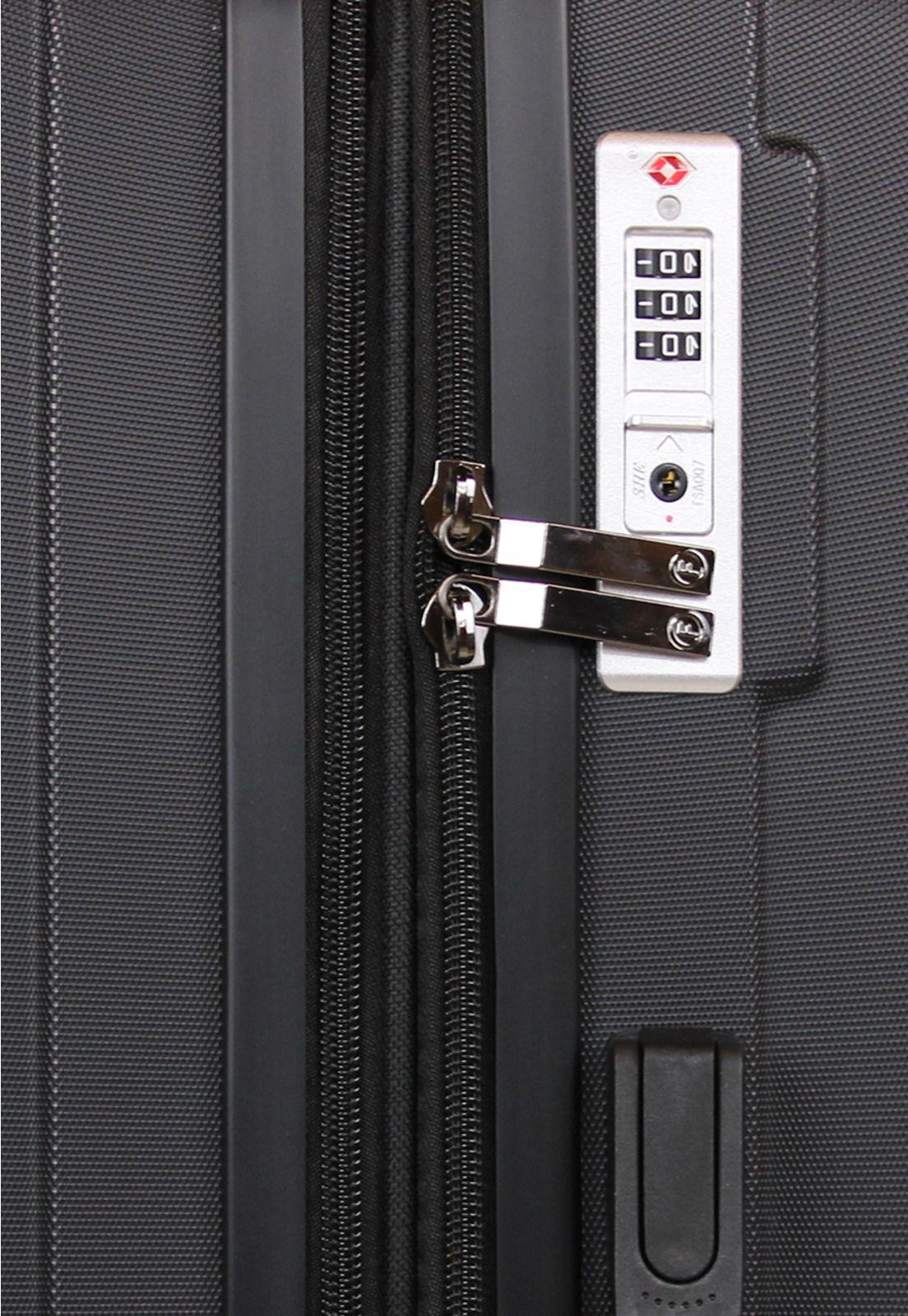 Pack Maleta cabina Flip negra 10kg + Neceser + Bolso Fila-8