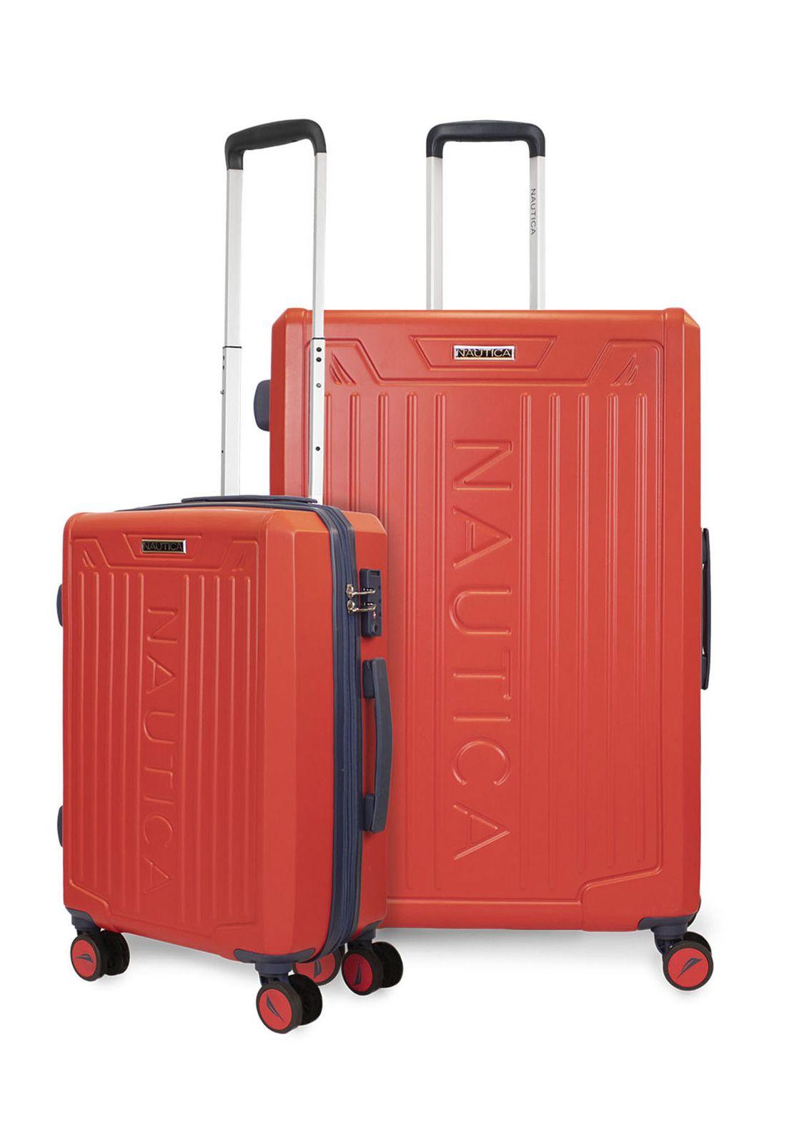 Pack 2 maletas Copper Nautica cabina 10k y grande 23k naranja-0