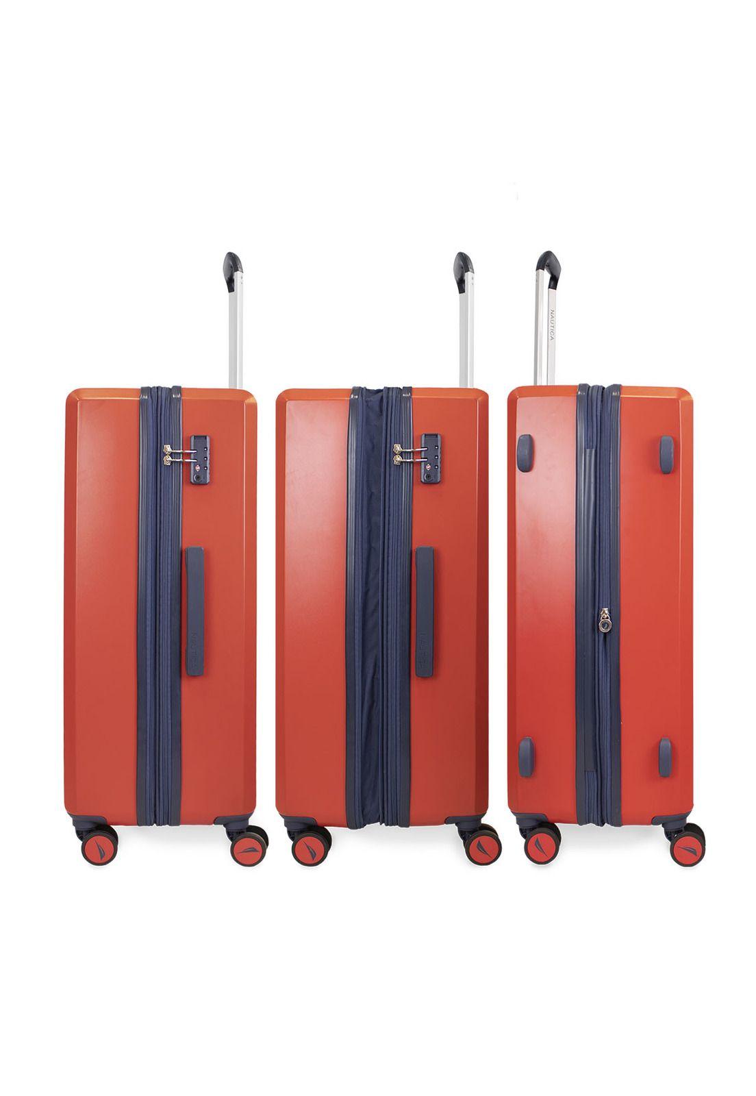 Pack 2 maletas Copper Nautica cabina 10k y grande 23k naranja-6