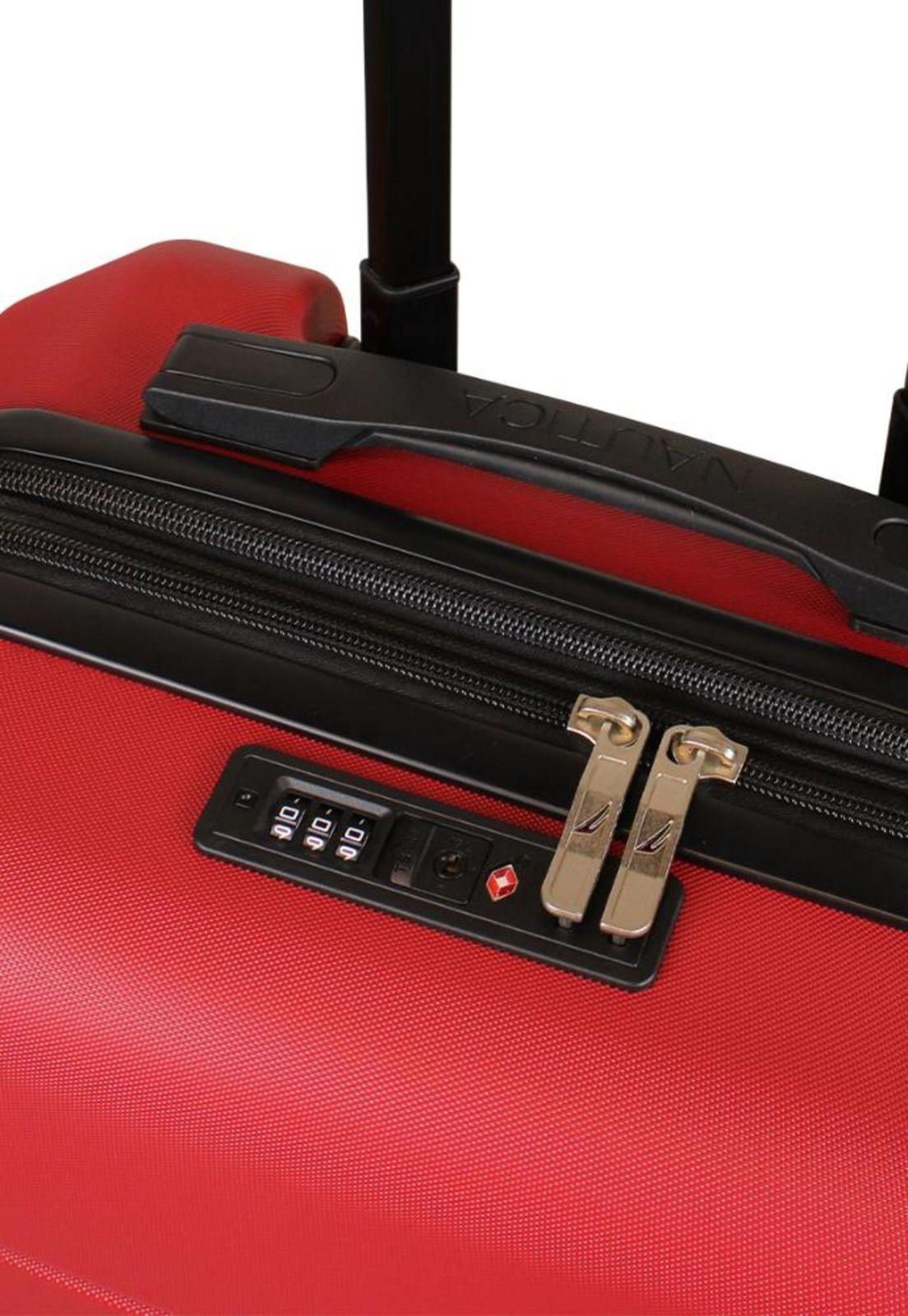 Pack 2 maletas S de cabina+grande 23kg Marine roja Nautica-2