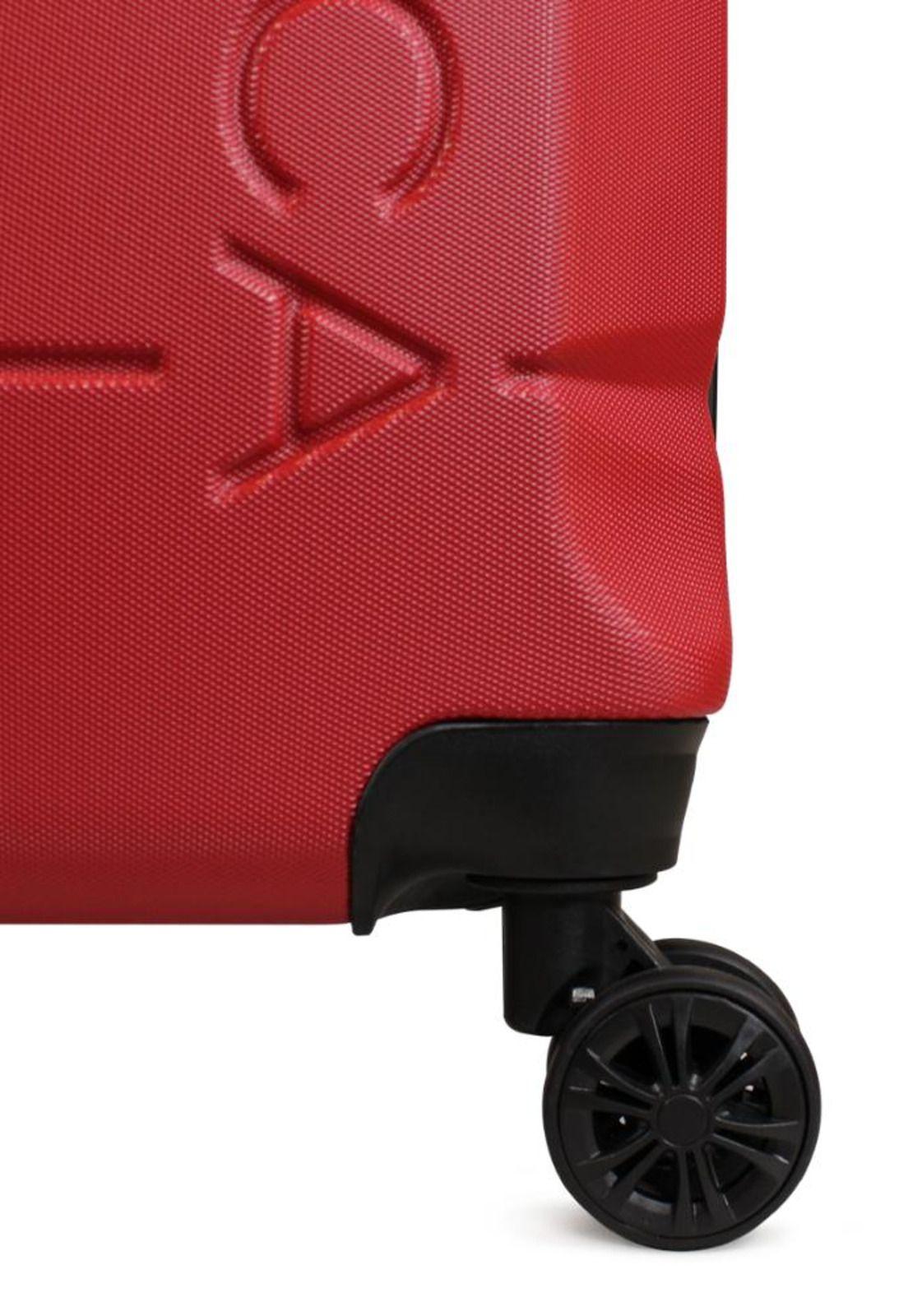 Pack 2 maletas S de cabina+grande 23kg Marine roja Nautica-3