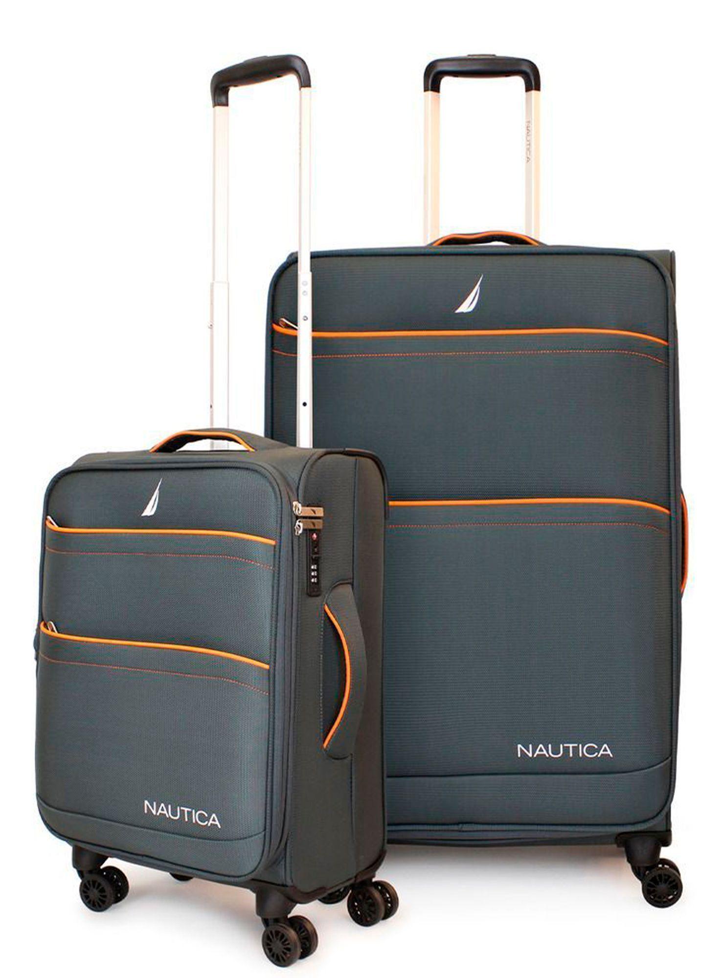 Pack 2 maletas blandas de tela S+L Nautica Lisboa 10k y 23k gris-0